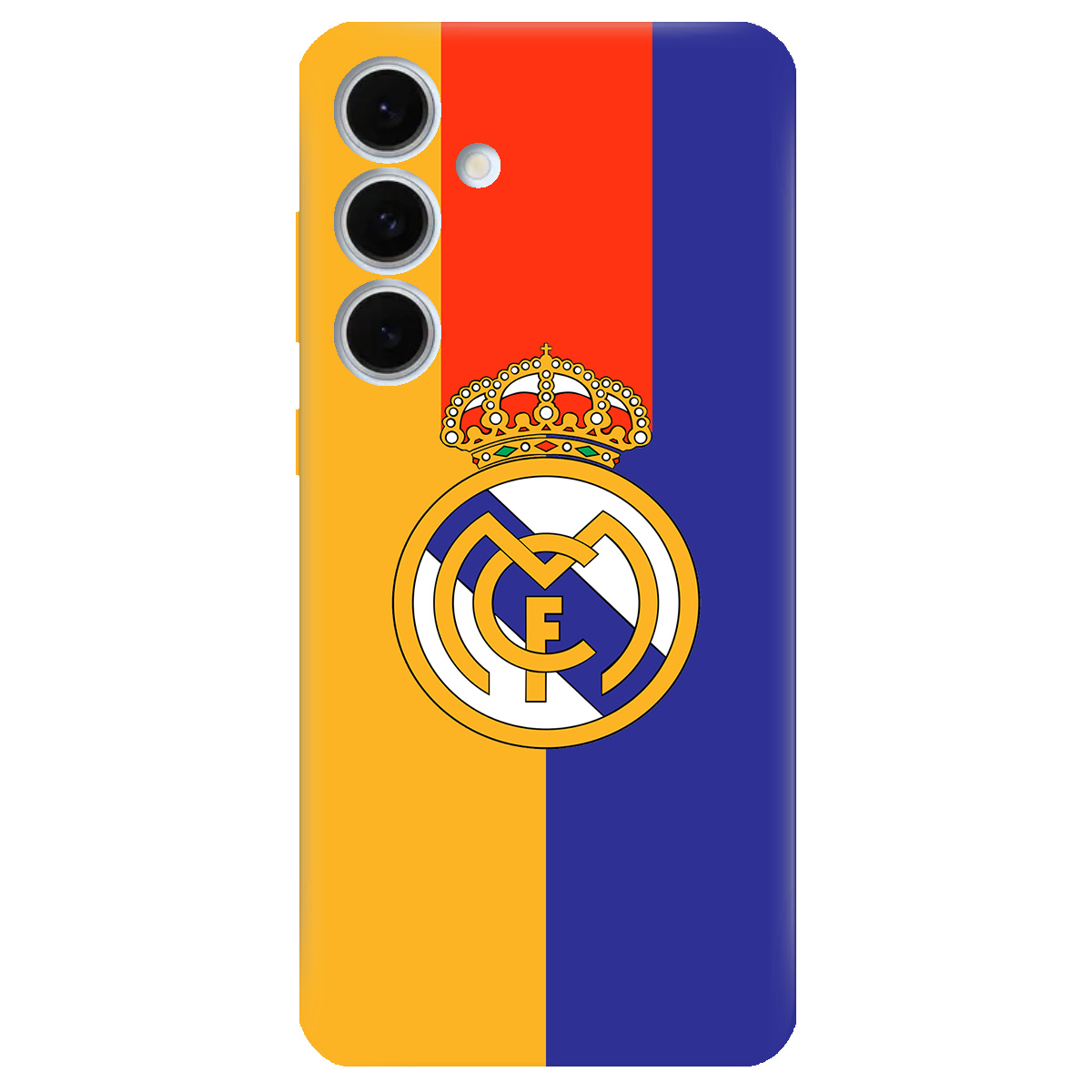 Чехол для Samsung Galaxy S24 FE Real Madrid - фото 1 Чехол для Samsung Galaxy S24 FE Real Madrid - фото 1 - Чехлы для телефонов