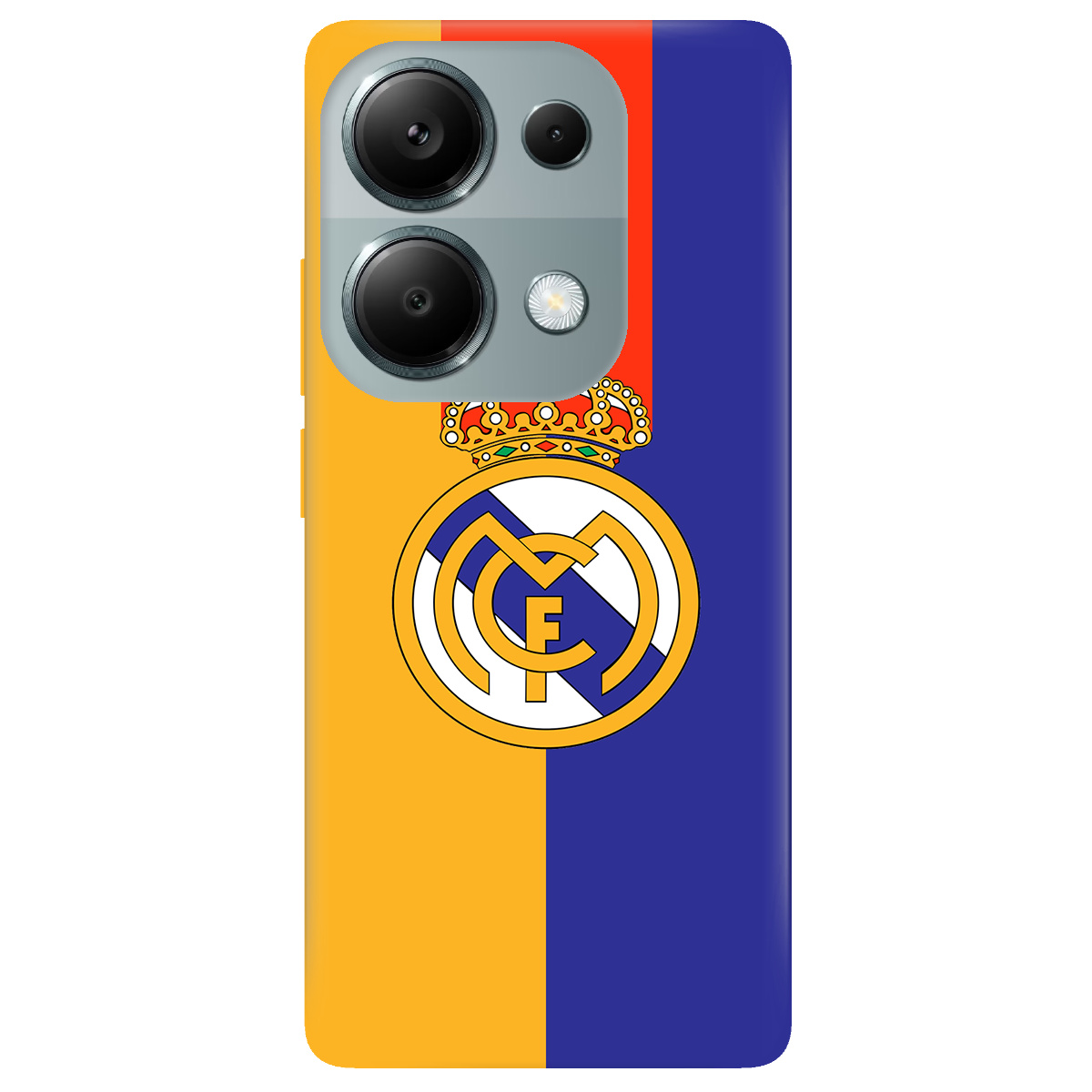 Чехол для Xiaomi Poco M6 Pro 4G Real Madrid - фото 1 - Чехлы для телефонов