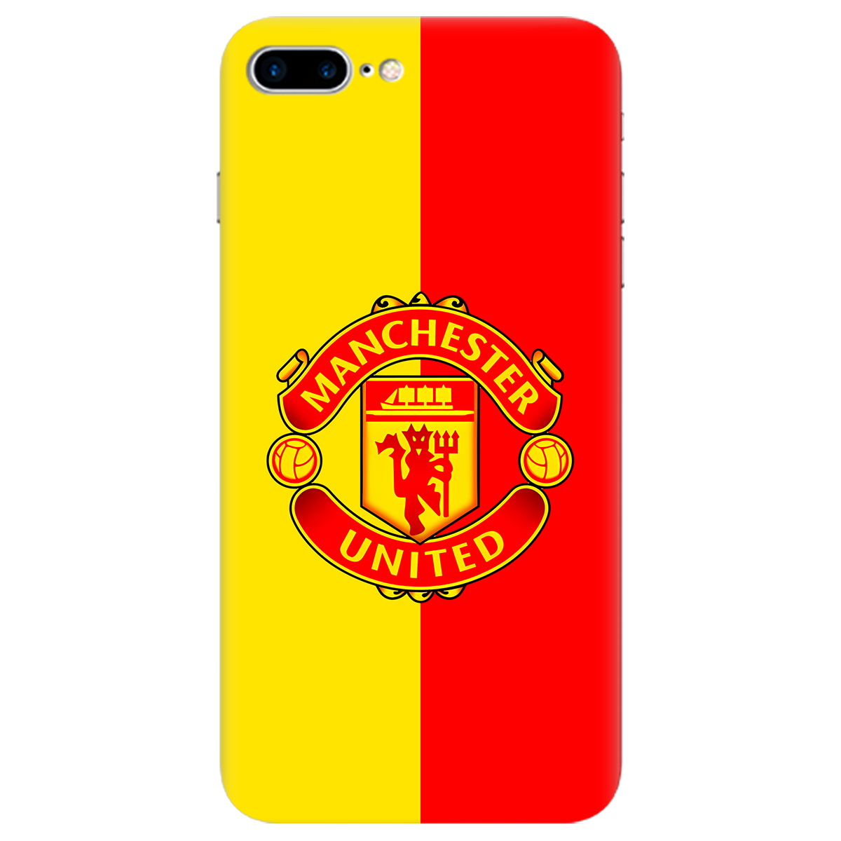 Чохол для Apple iPhone 8 Plus Manchester United - фото 1 - Чохли для телефонів