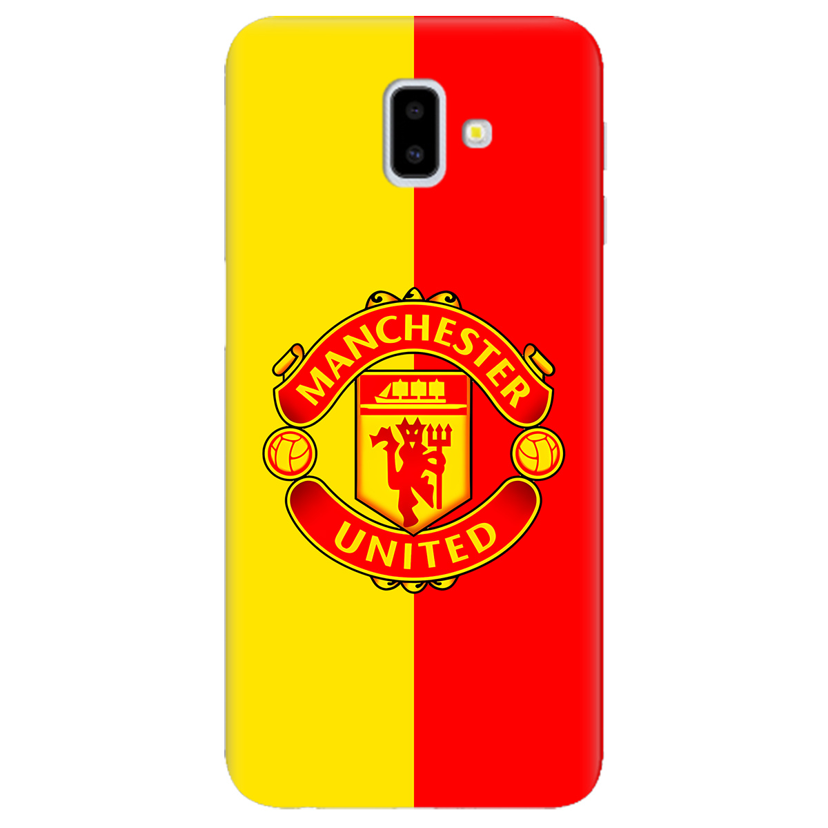Чехол для Samsung Galaxy J6 Plus 2018 Manchester United - фото 1 - Чехлы для телефонов