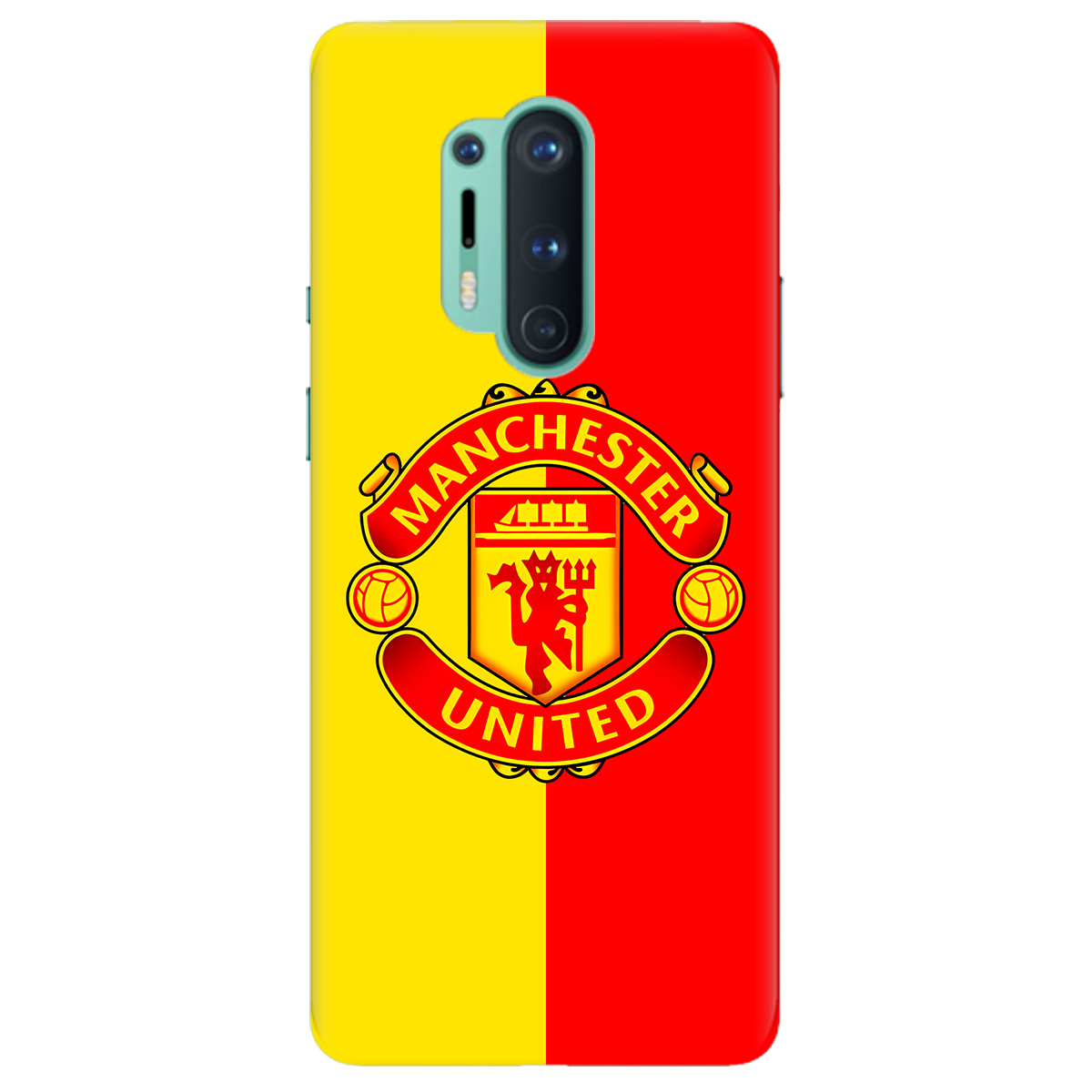 Чехол для OnePlus 8 Pro Manchester United - фото 1 Чехол для OnePlus 8 Pro Manchester United - фото 1 - Чехлы для телефонов
