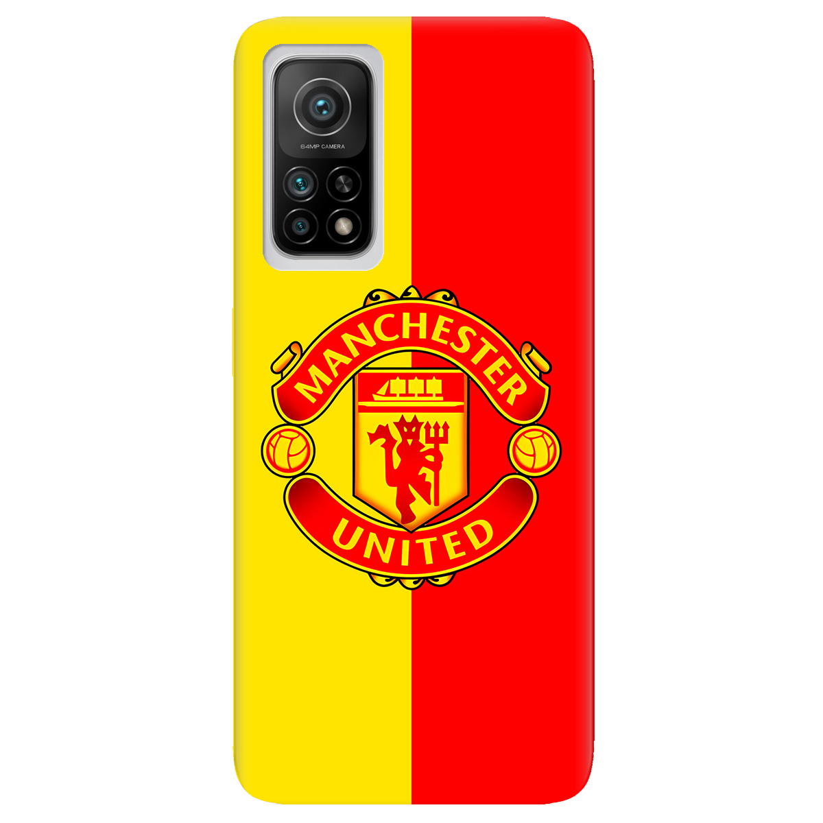 Чохол для Xiaomi Mi 10T/Mi 10T Pro Manchester United - фото 1 Чохол для Xiaomi Mi 10T/Mi 10T Pro Manchester United - фото 1 - Чохли для телефонів