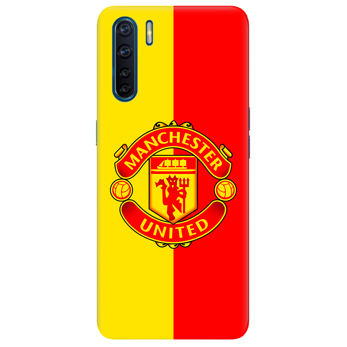 Чехол для Oppo Reno 3 Manchester United - фото 1 - Чехлы для телефонов