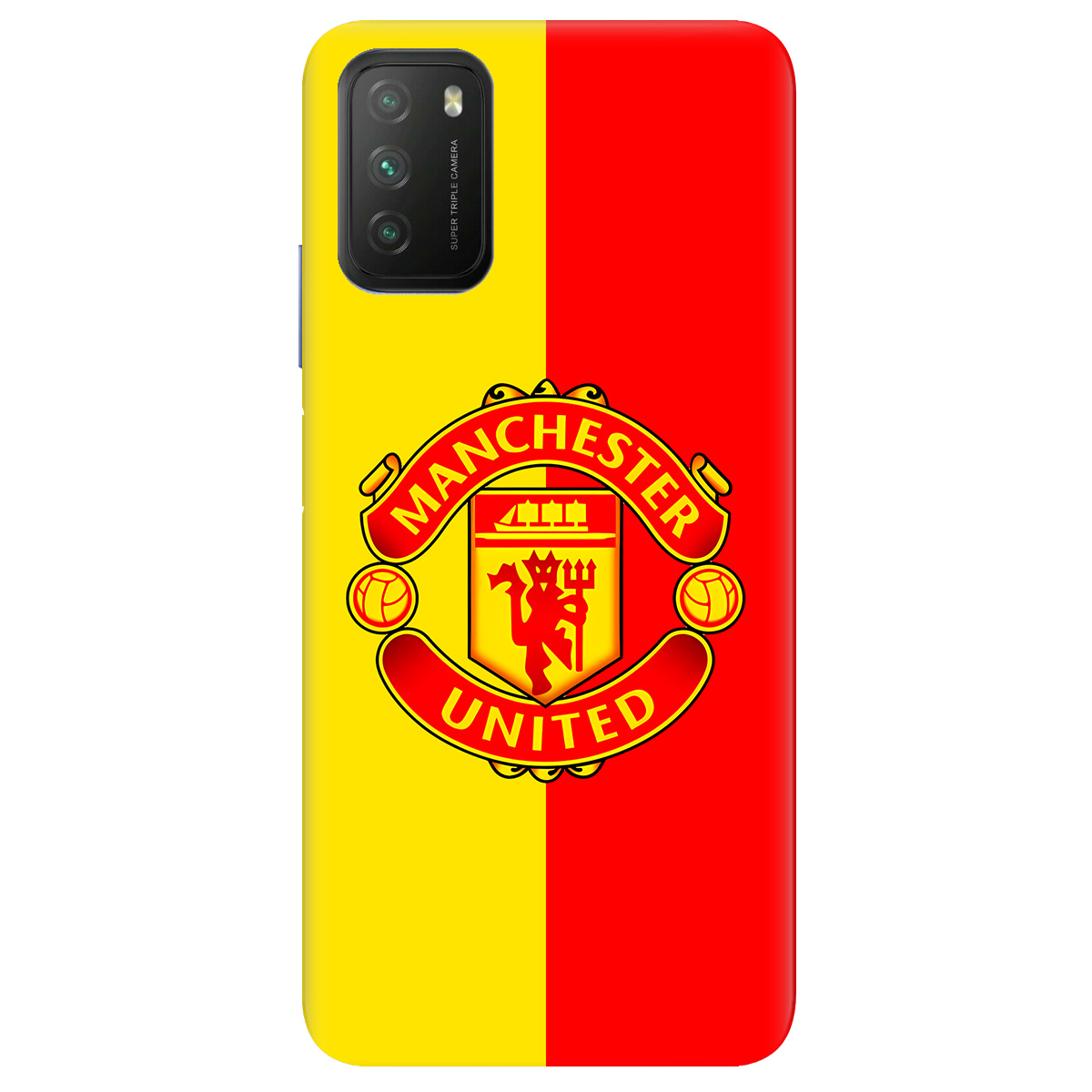 Чехол для Xiaomi Poco M3 Manchester United - фото 1 - Чехлы для телефонов