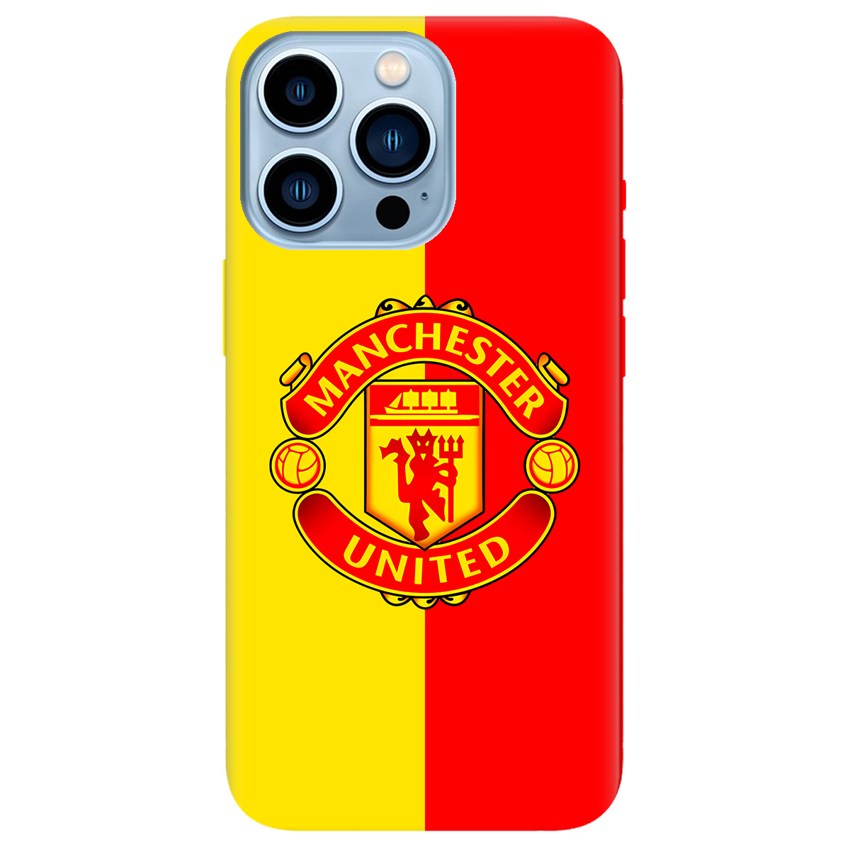 Чохол для Apple iPhone 13 Pro Max Manchester United - фото 1 Чохол для Apple iPhone 13 Pro Max Manchester United - фото 1 - Чохли для телефонів