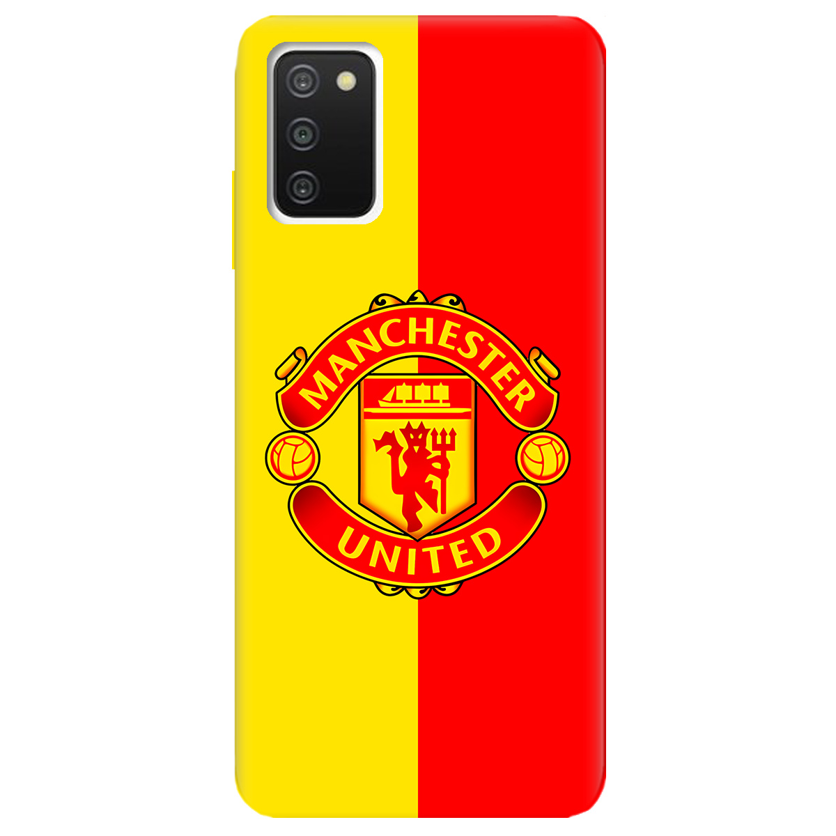 Чехол для Samsung Galaxy A03s Manchester United - фото 1 Чехол для Samsung Galaxy A03s Manchester United - фото 1 - Чехлы для телефонов