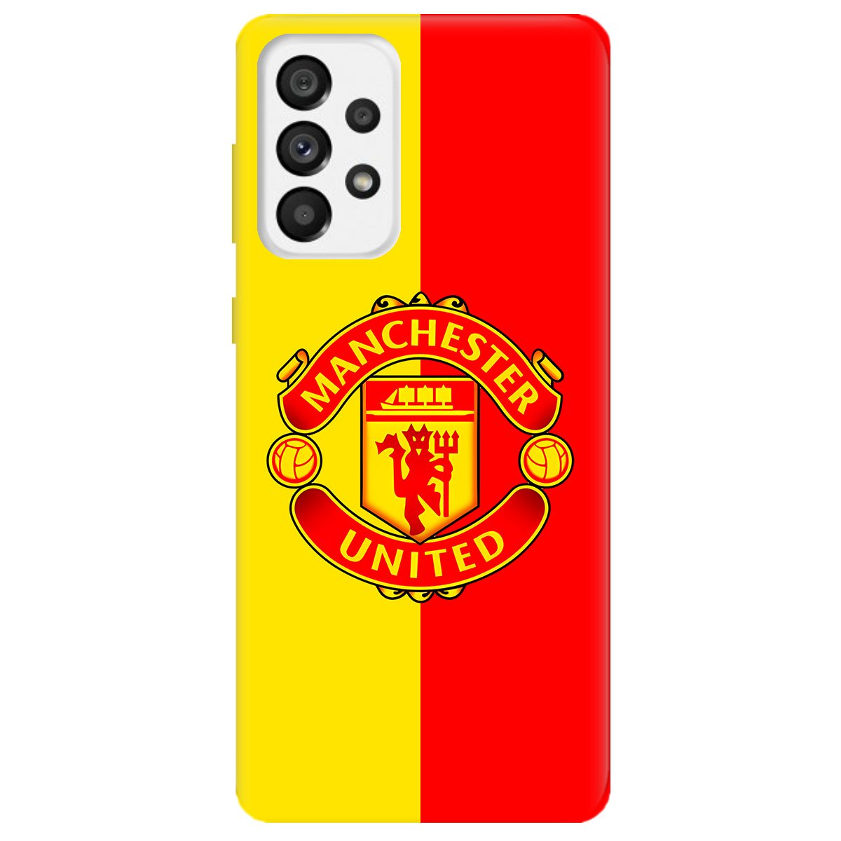 Чохол для Samsung Galaxy A73 Manchester United - фото 1 Чохол для Samsung Galaxy A73 Manchester United - фото 1 - Чохли для телефонів