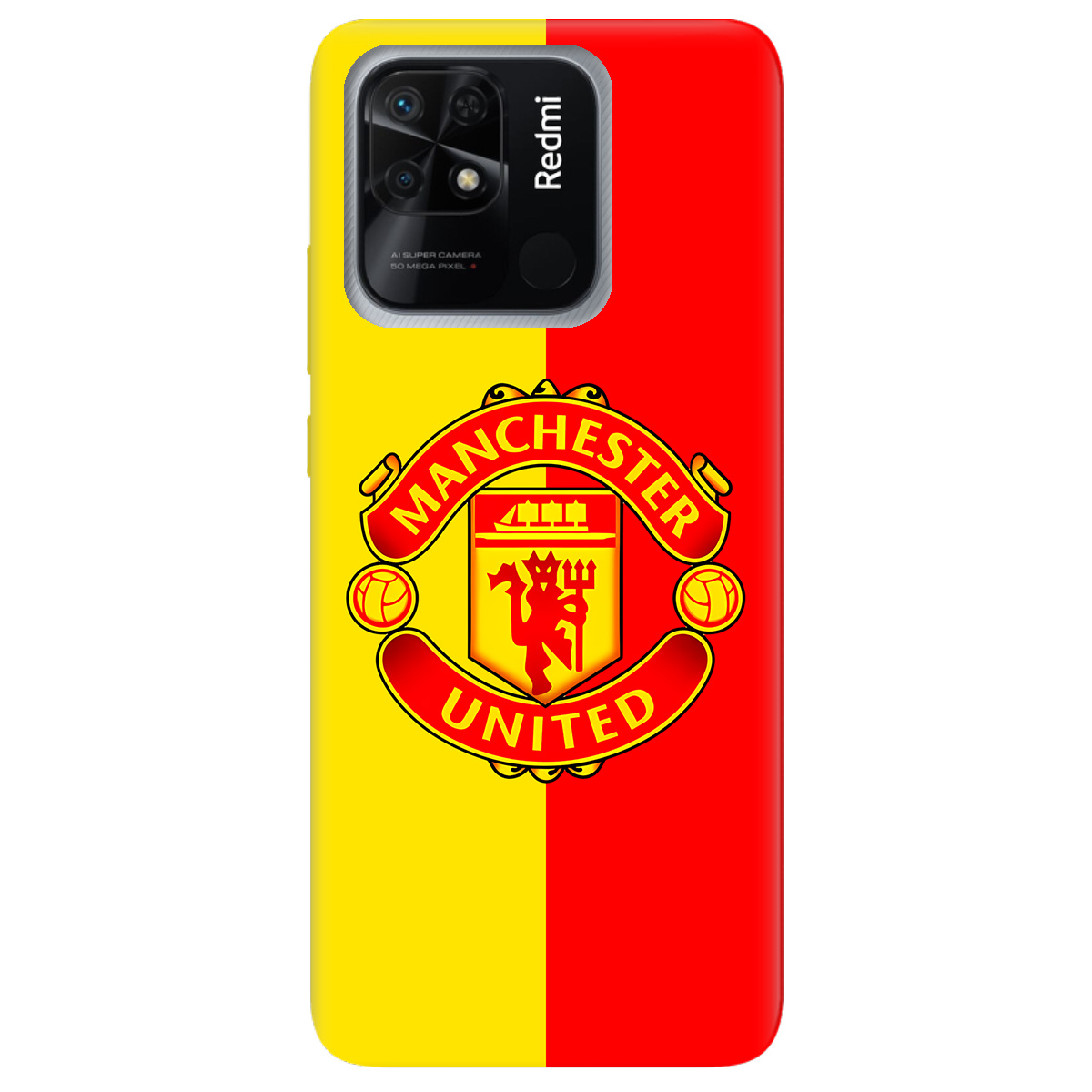 Чохол для Xiaomi Redmi 10C Manchester United - фото 1 - Чохли для телефонів