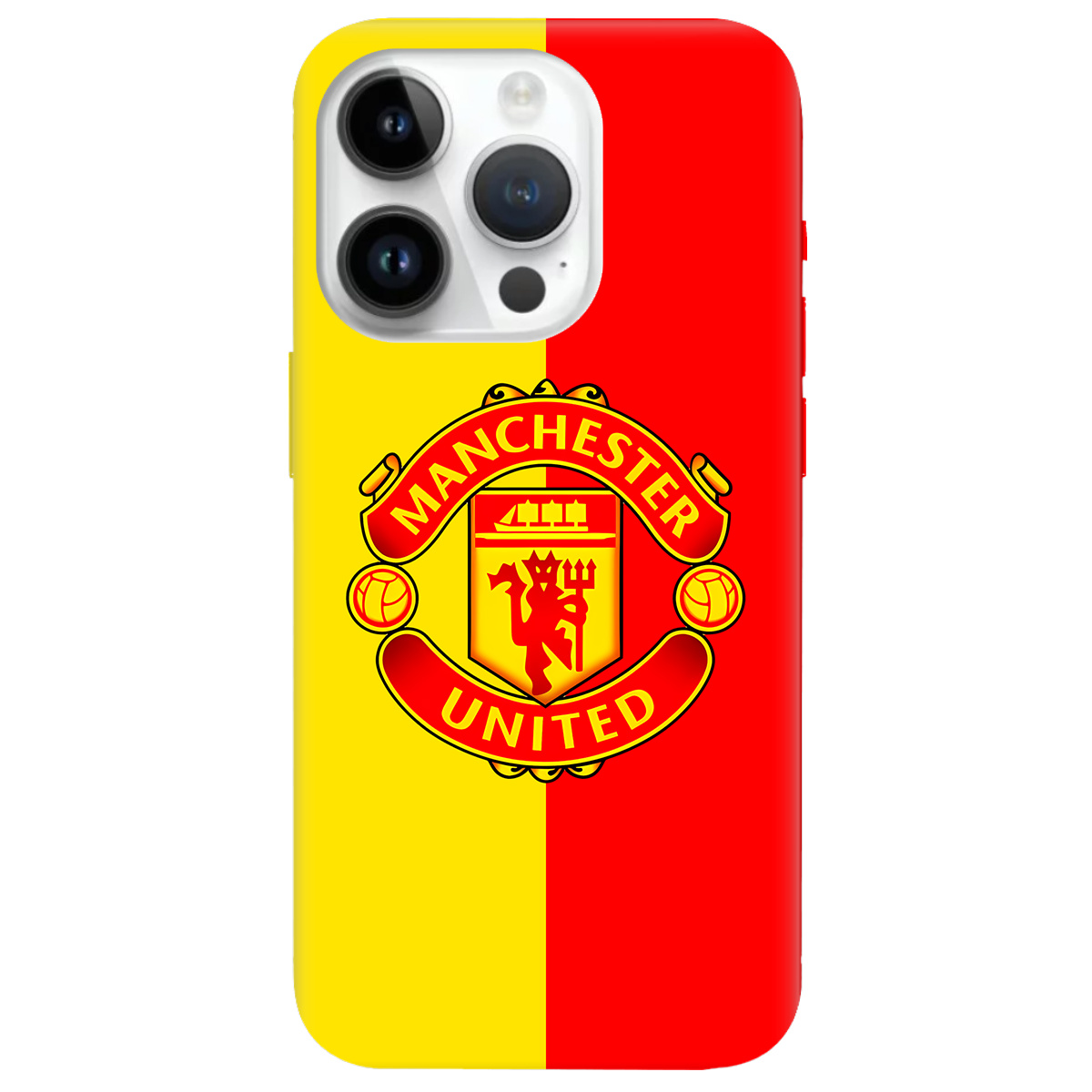 Чохол для Apple iPhone 14 Pro Max Manchester United - фото 1 - Чохли для телефонів