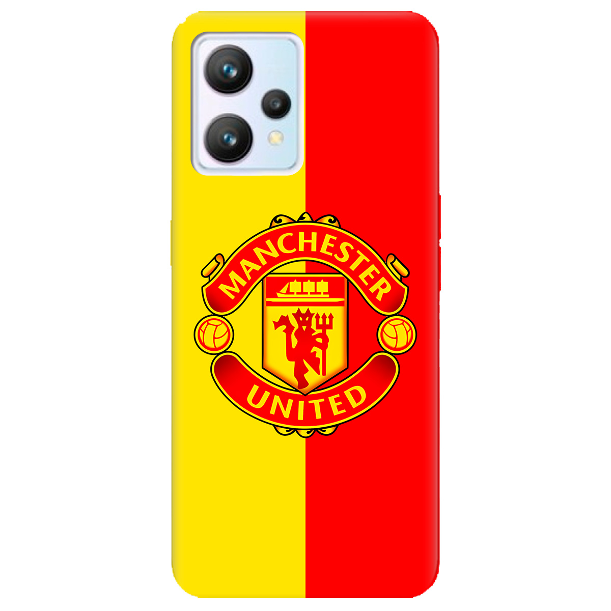 Чехол для Realme 9 Manchester United - фото 1 - Чехлы для телефонов