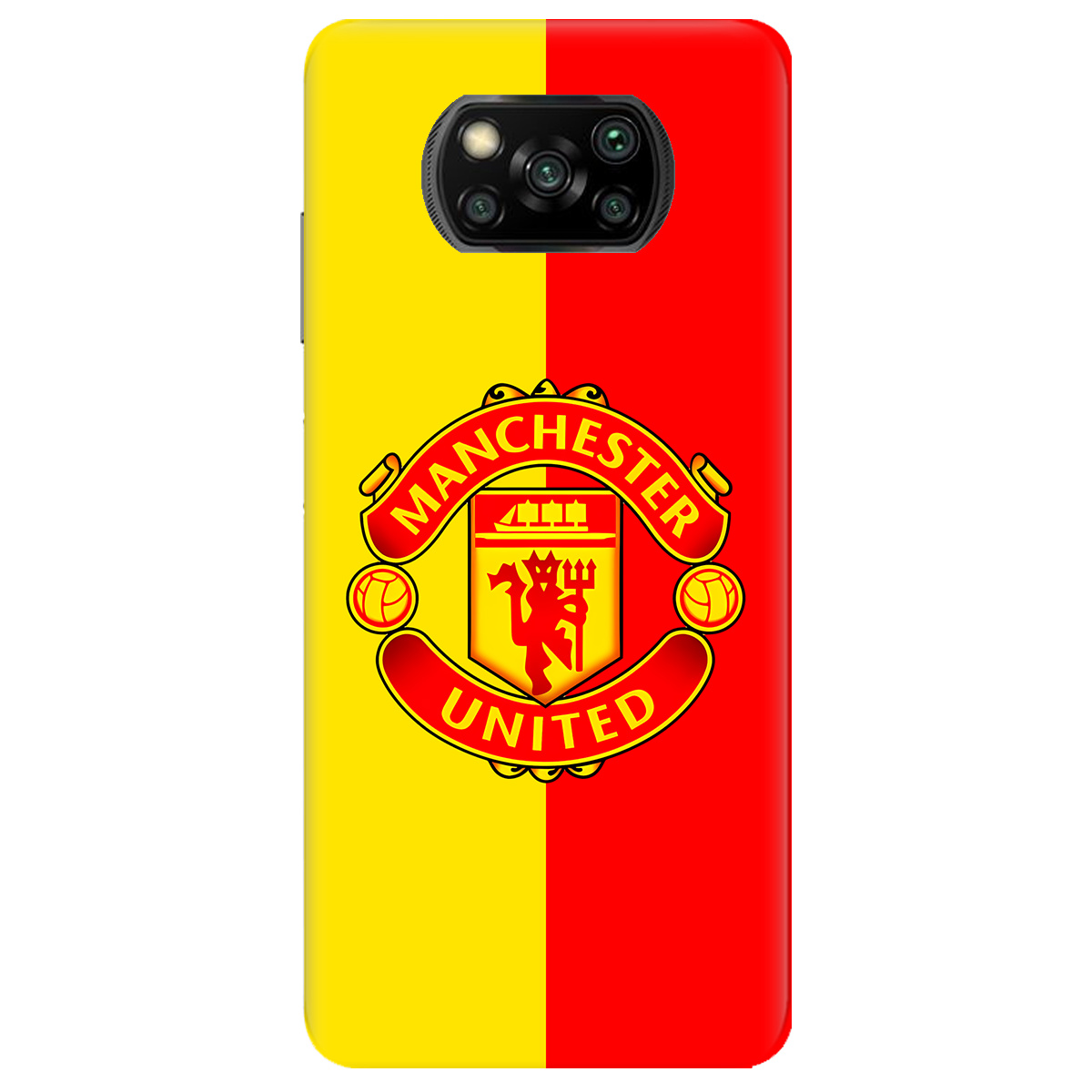 Чохол для Xiaomi Poco X3 Pro Manchester United - фото 1 - Чохли для телефонів