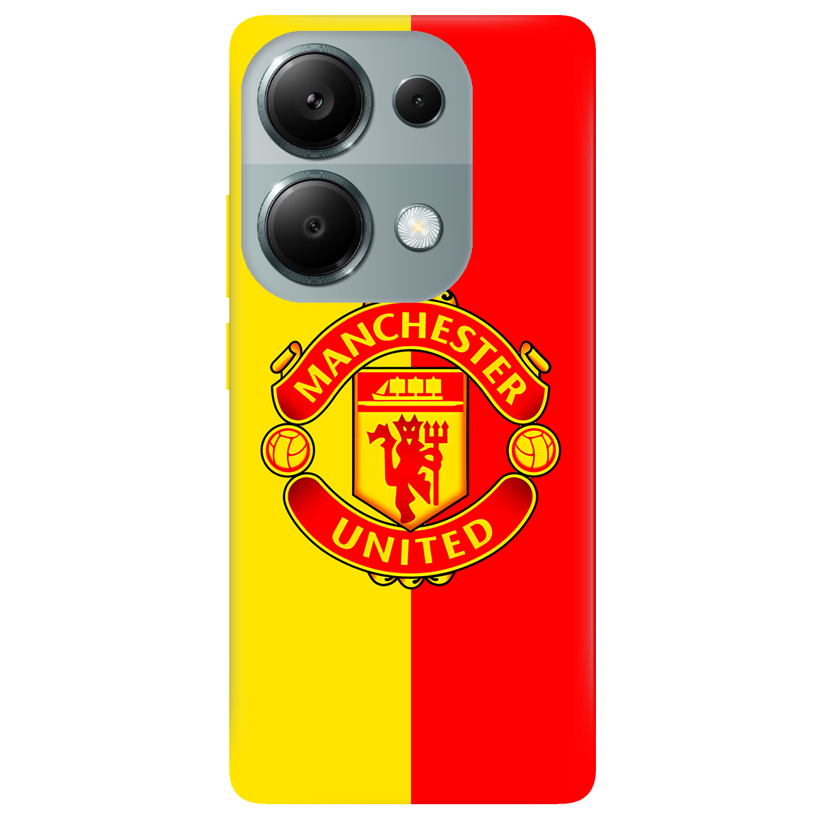 Чехол для Xiaomi Redmi Note 13 Pro 4G Manchester United - фото 1 - Чехлы для телефонов
