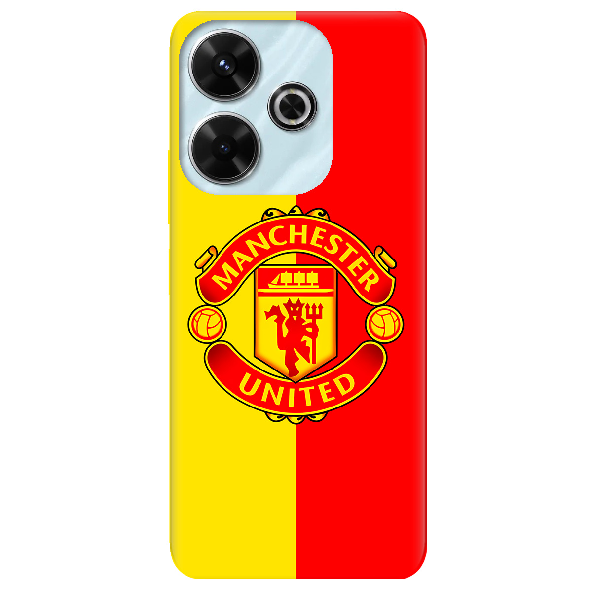 Чохол для Xiaomi Poco M6 4G Manchester United - фото 1 - Чохли для телефонів