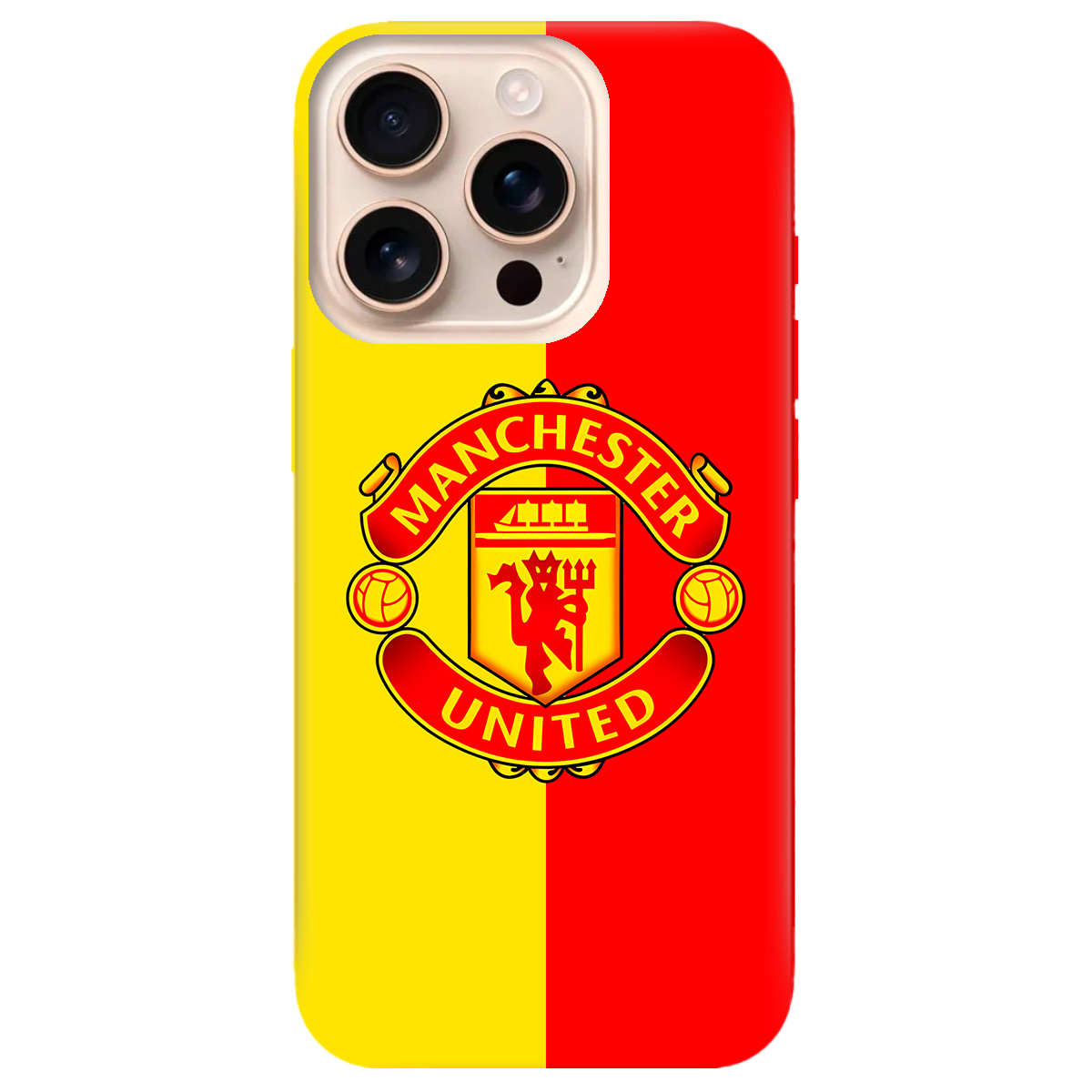 Чохол для Apple iPhone 16 Pro Max Manchester United - фото 1 - Чохли для телефонів