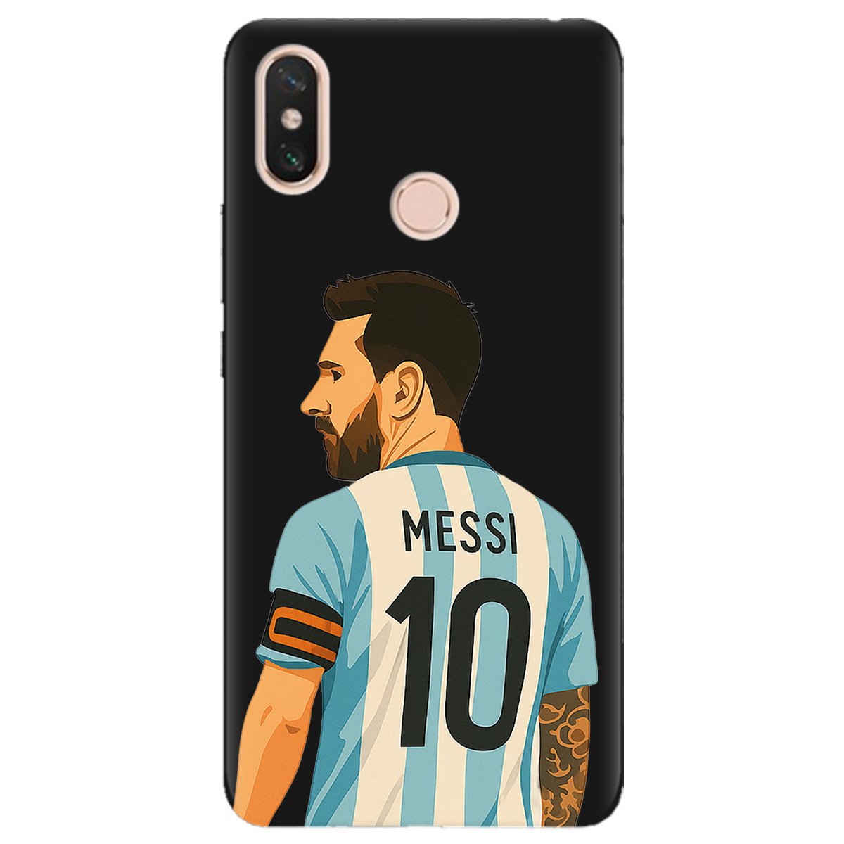 Чохол для Xiaomi Mi Max 3 чорний матовий soft touch Messi - фото 1 Чохол для Xiaomi Mi Max 3 чорний матовий soft touch Messi - фото 1 - Чохли для телефонів
