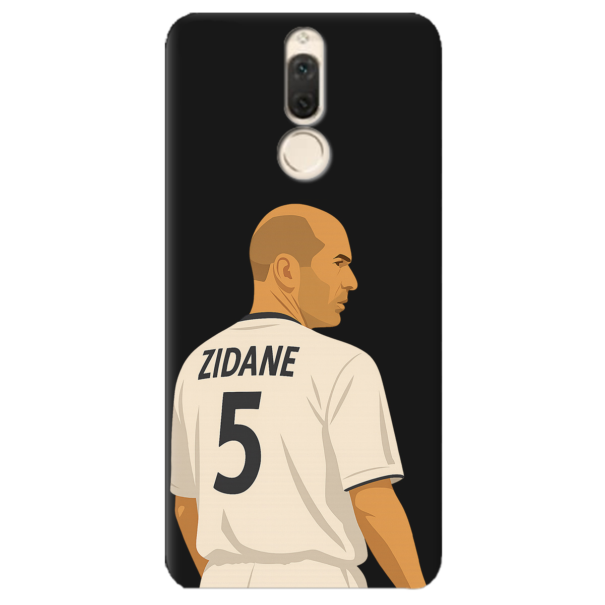 Чохол для Huawei Mate 10 Lite чорний матовий soft touch Zidane - фото 1 - Чохли для телефонів