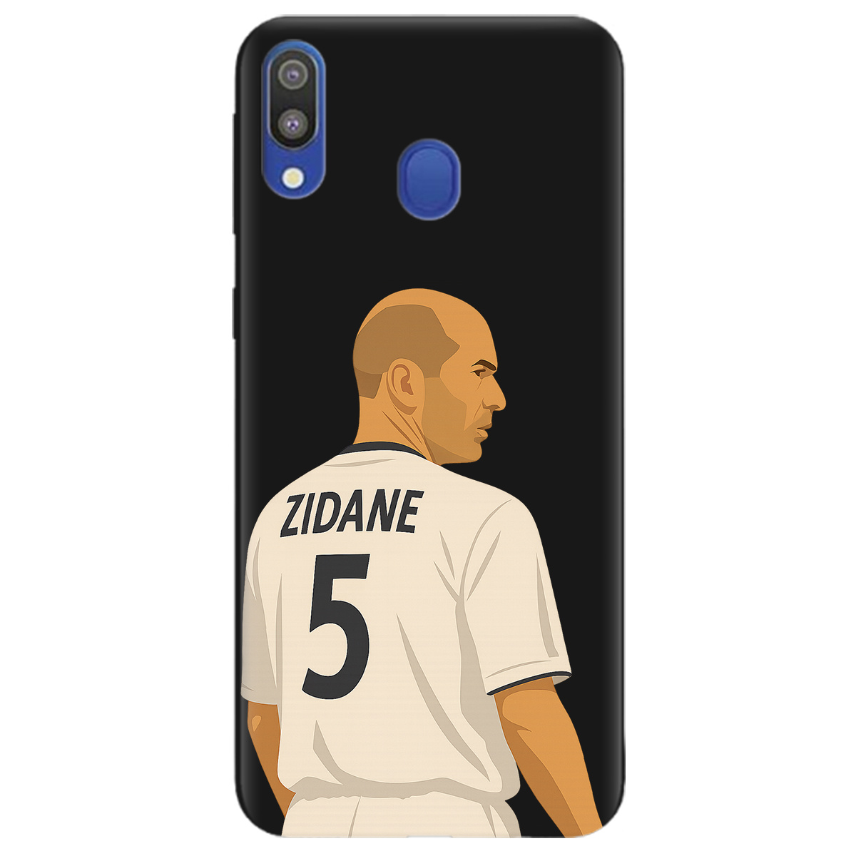 Чехол для Samsung Galaxy A40 черный матовый soft touch Zidane - фото 1 - Чехлы для телефонов