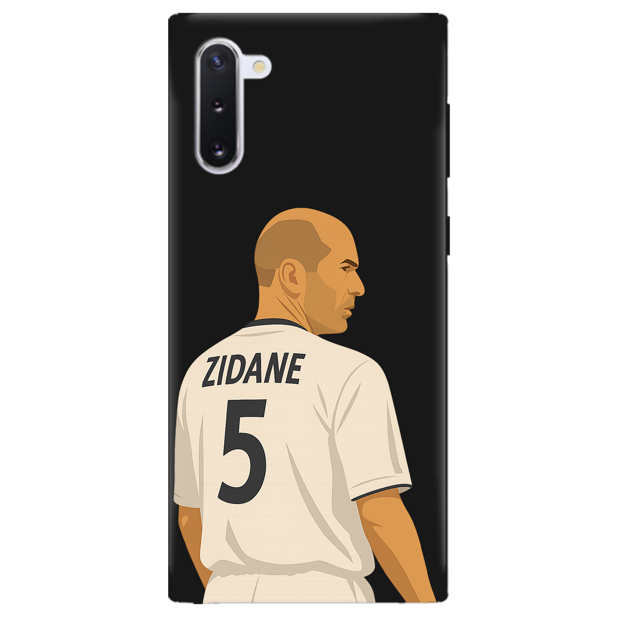 Чохол для Samsung Galaxy Note 10 чорний матовий soft touch Zidane - фото 1 - Чохли для телефонів
