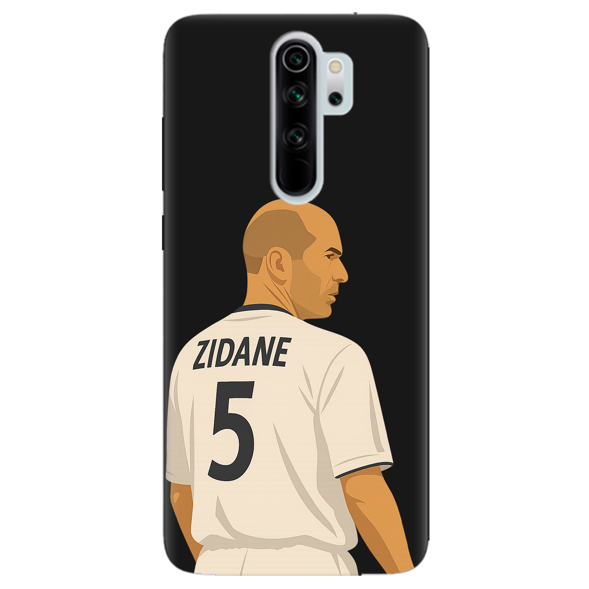 Чехол для Xiaomi Redmi Note 8 Pro черный матовый soft touch Zidane - фото 1 Чехол для Xiaomi Redmi Note 8 Pro черный матовый soft touch Zidane - фото 1 - Чехлы для телефонов