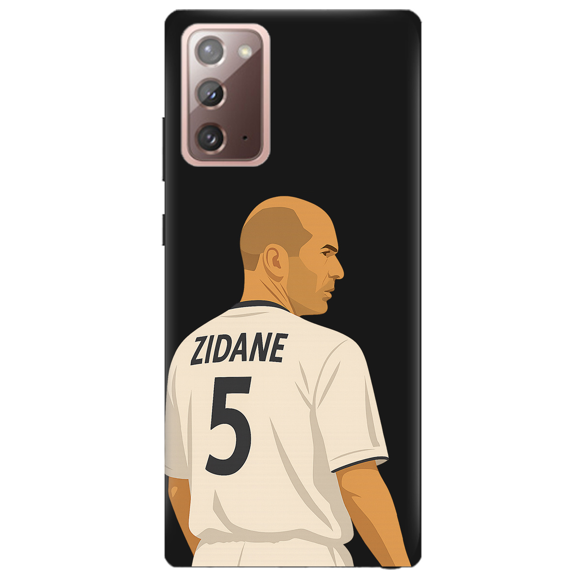 Чохол для Samsung Galaxy Note 20 чорний матовий soft touch Zidane - фото 1 - Чохли для телефонів