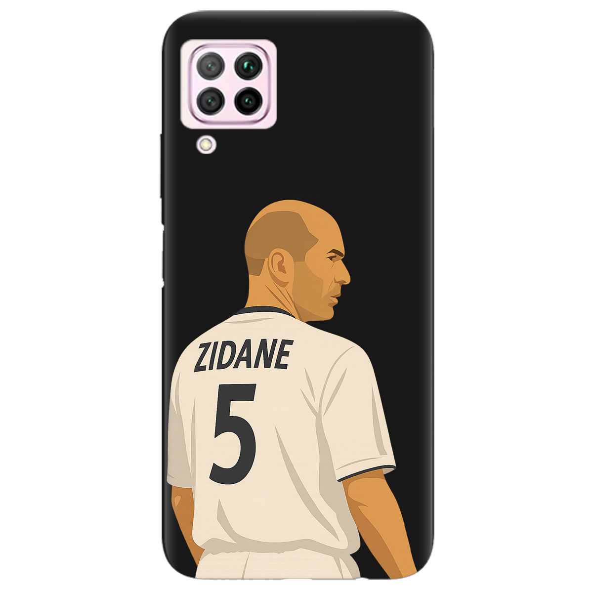 Чохол для Huawei P40 Lite чорний матовий soft touch Zidane - фото 1 - Чохли для телефонів