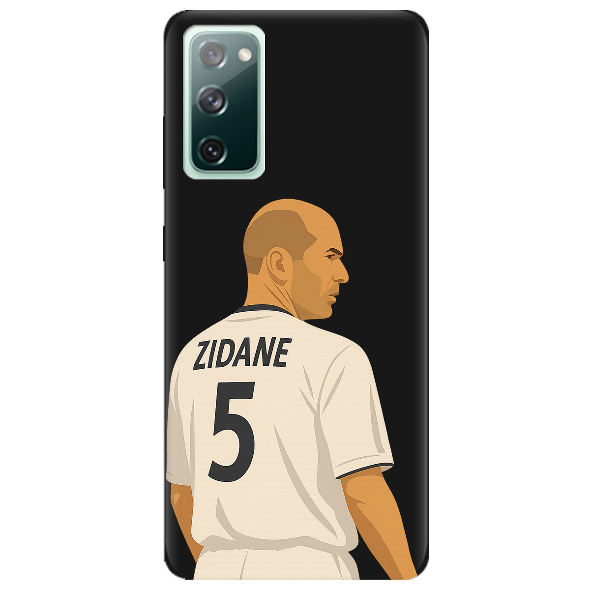Чохол для Samsung Galaxy S20 FE чорний матовий soft touch Zidane - фото 1 - Чохли для телефонів