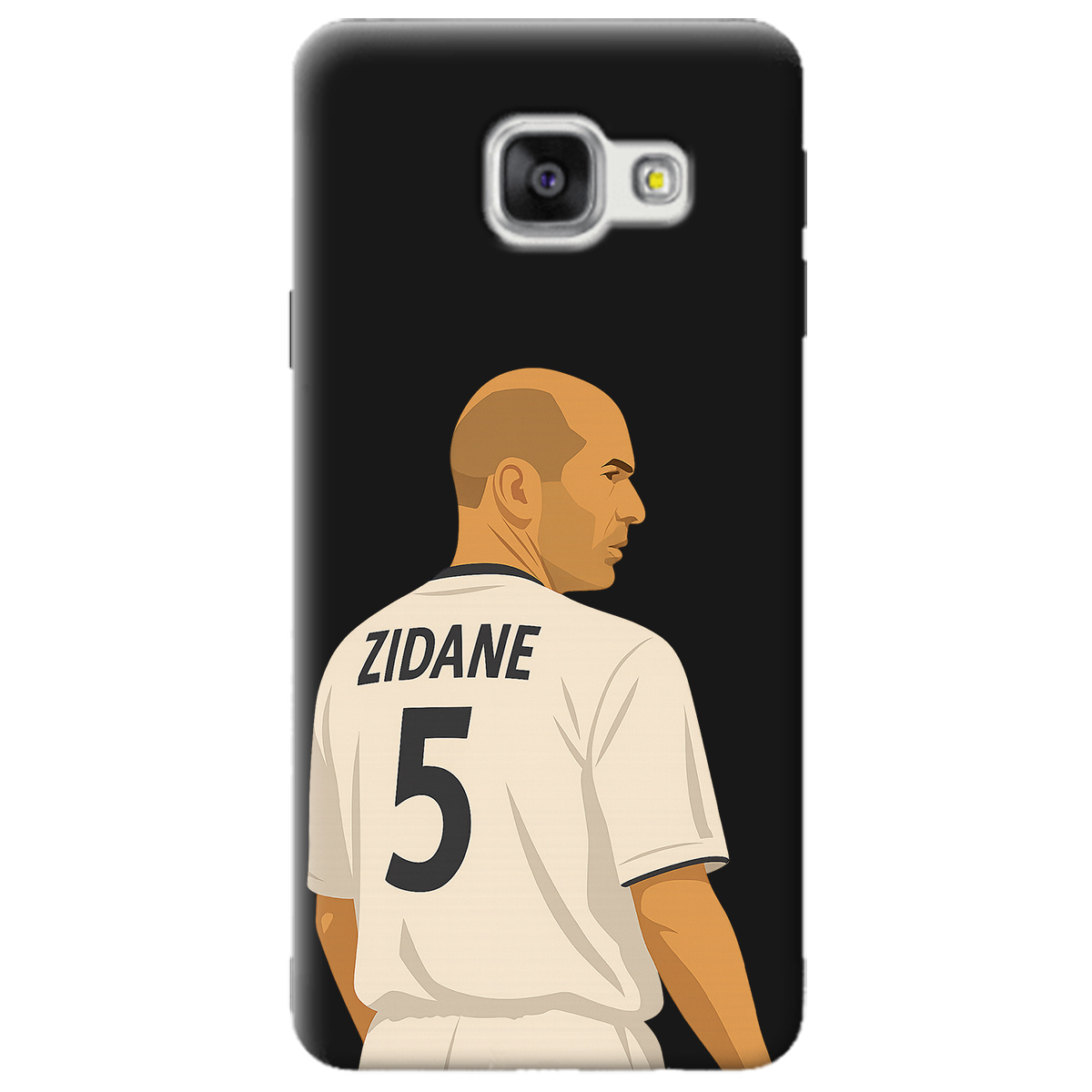 Чехол для Samsung Galaxy A3 2016 черный матовый soft touch Zidane - фото 1 Чехол для Samsung Galaxy A3 2016 черный матовый soft touch Zidane - фото 1 - Чехлы для телефонов