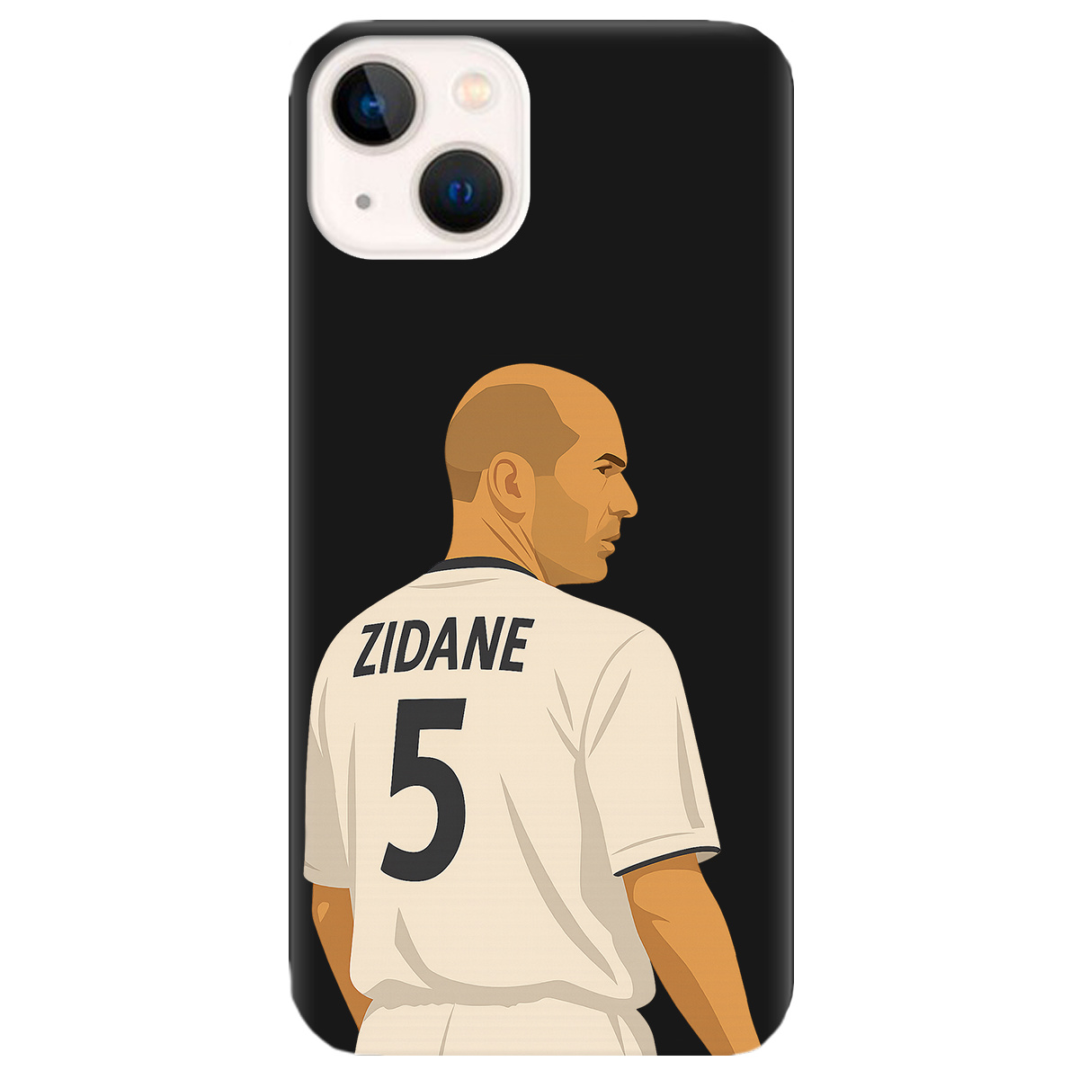 Чохол для Apple iPhone 13 Mini чорний матовий soft touch Zidane - фото 1 - Чохли для телефонів