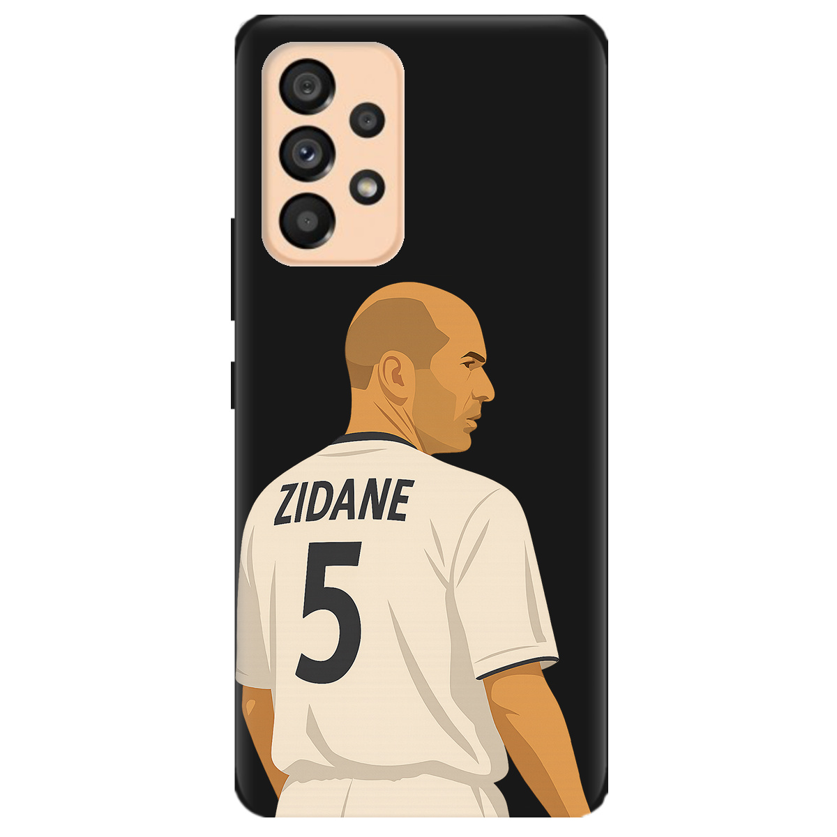 Чохол для Samsung Galaxy A53 чорний матовий soft touch Zidane - фото 1 Чохол для Samsung Galaxy A53 чорний матовий soft touch Zidane - фото 1 - Чохли для телефонів