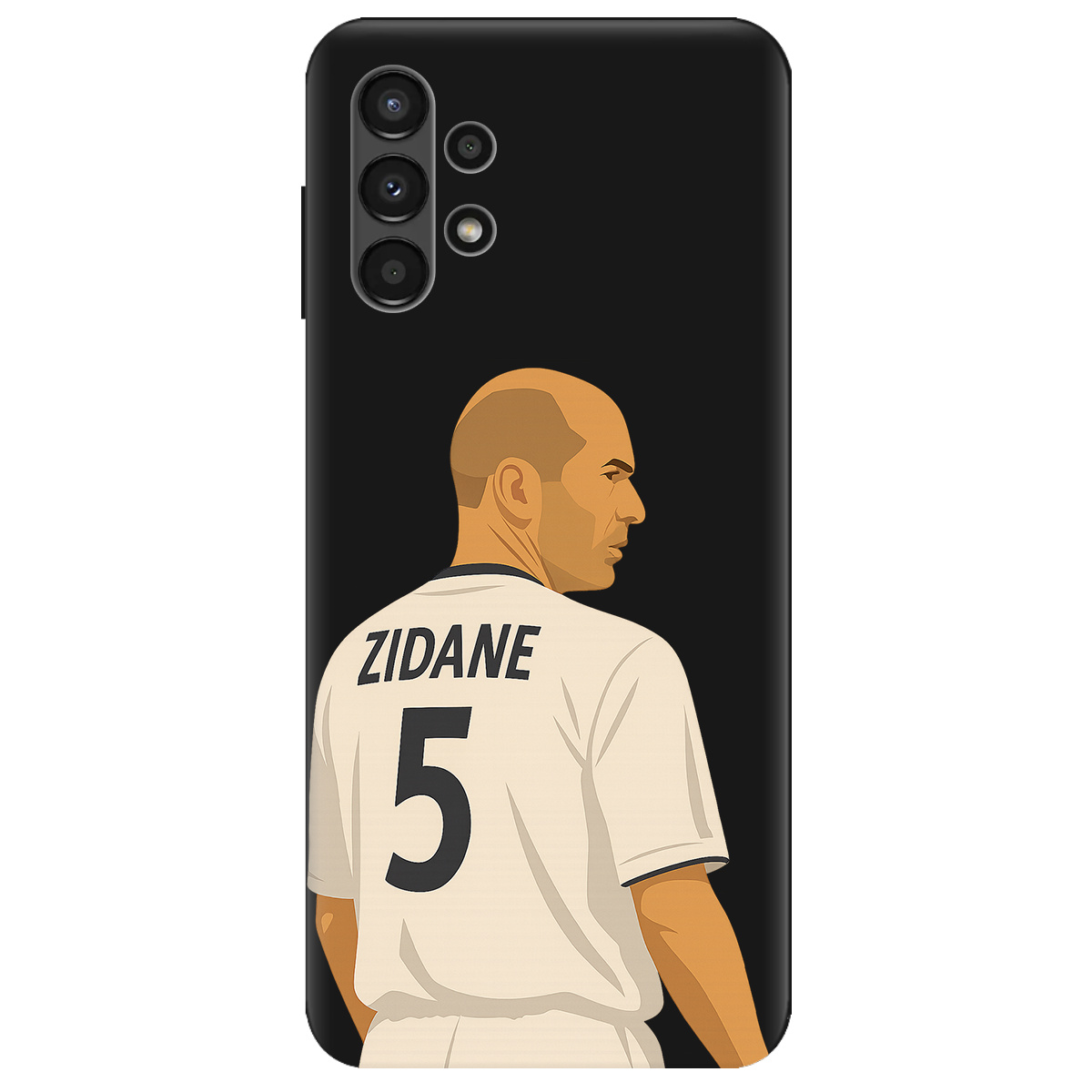 Чохол для Samsung Galaxy A13 4G чорний матовий soft touch Zidane - фото 1 Чохол для Samsung Galaxy A13 4G чорний матовий soft touch Zidane - фото 1 - Чохли для телефонів
