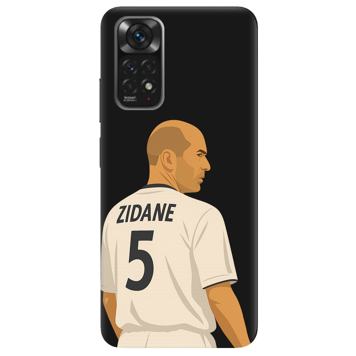 Чохол для Xiaomi Redmi Note 11 чорний матовий soft touch Zidane - фото 1 - Чохли для телефонів