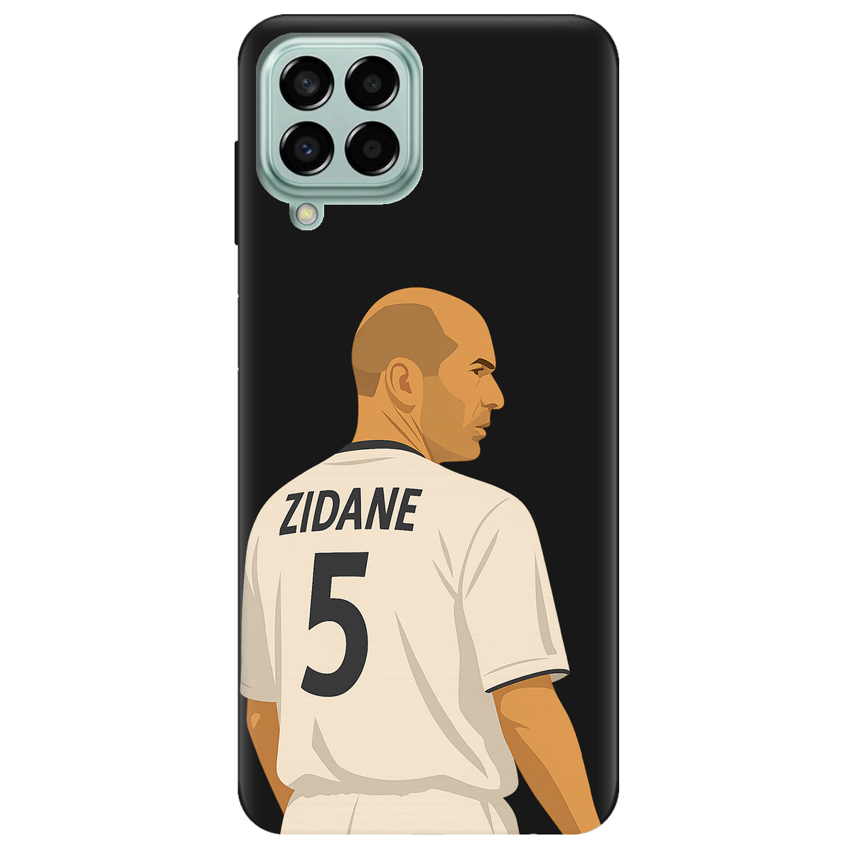 Чохол для Samsung Galaxy M33 5G чорний матовий soft touch Zidane - фото 1 - Чохли для телефонів