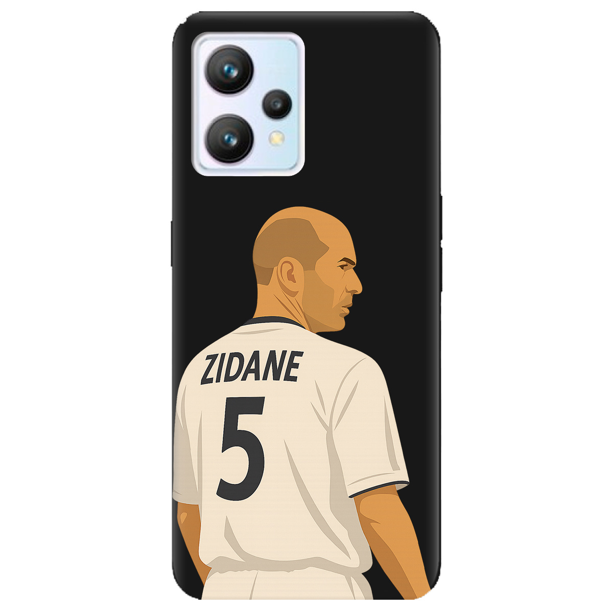 Чохол для Realme 9 чорний матовий soft touch Zidane - фото 1 - Чохли для телефонів