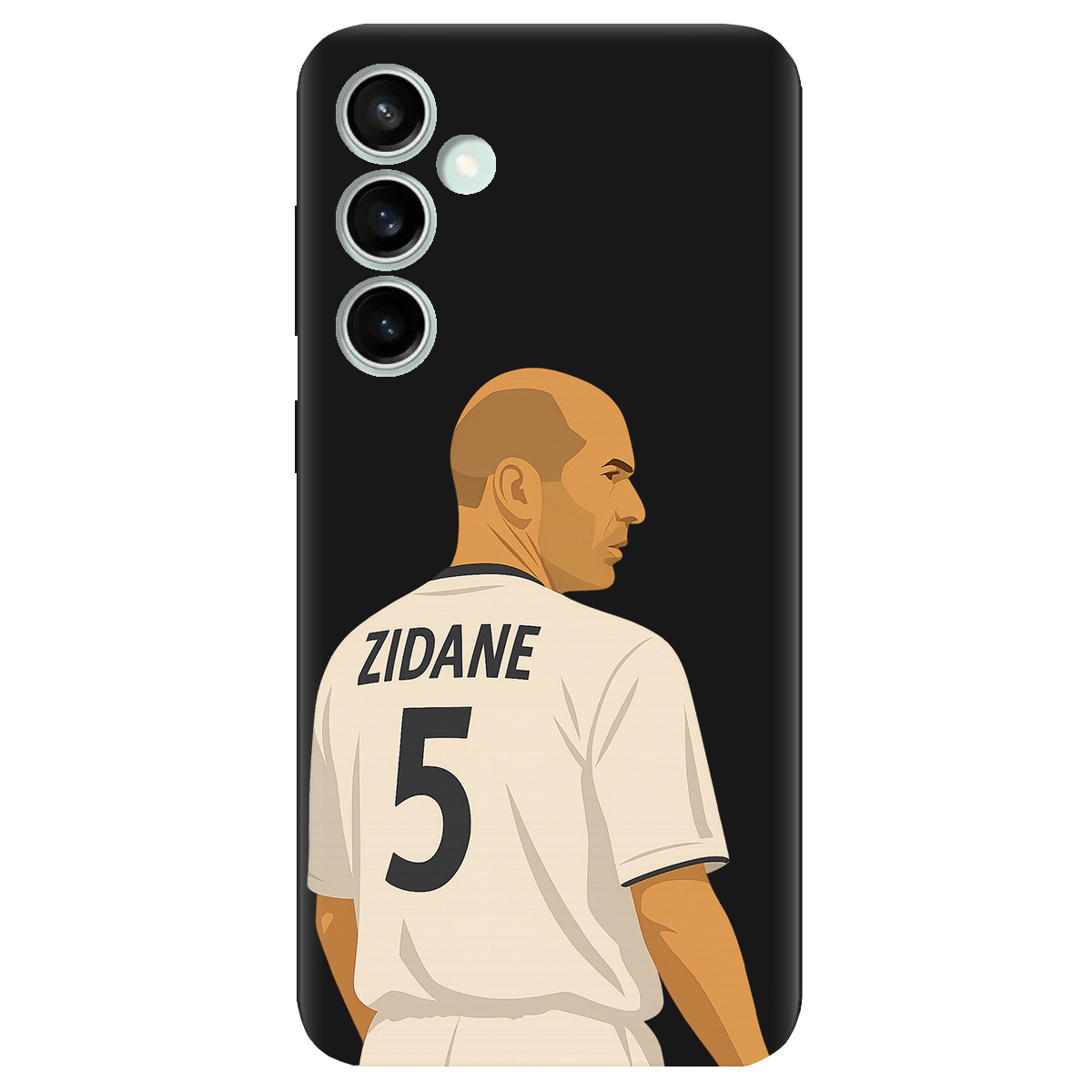 Чехол для Samsung Galaxy S23 FE черный матовый soft touch Zidane - фото 1 - Чехлы для телефонов