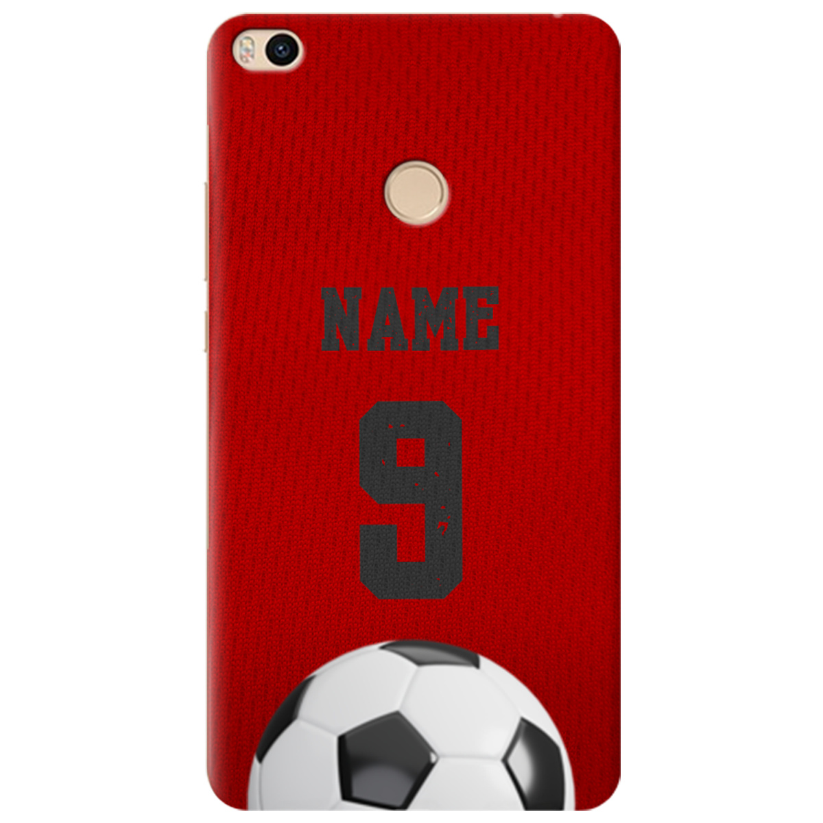 Чохол для Xiaomi Mi Max 2 З вашим іменем та номером - фото 1 - Чохли для телефонів