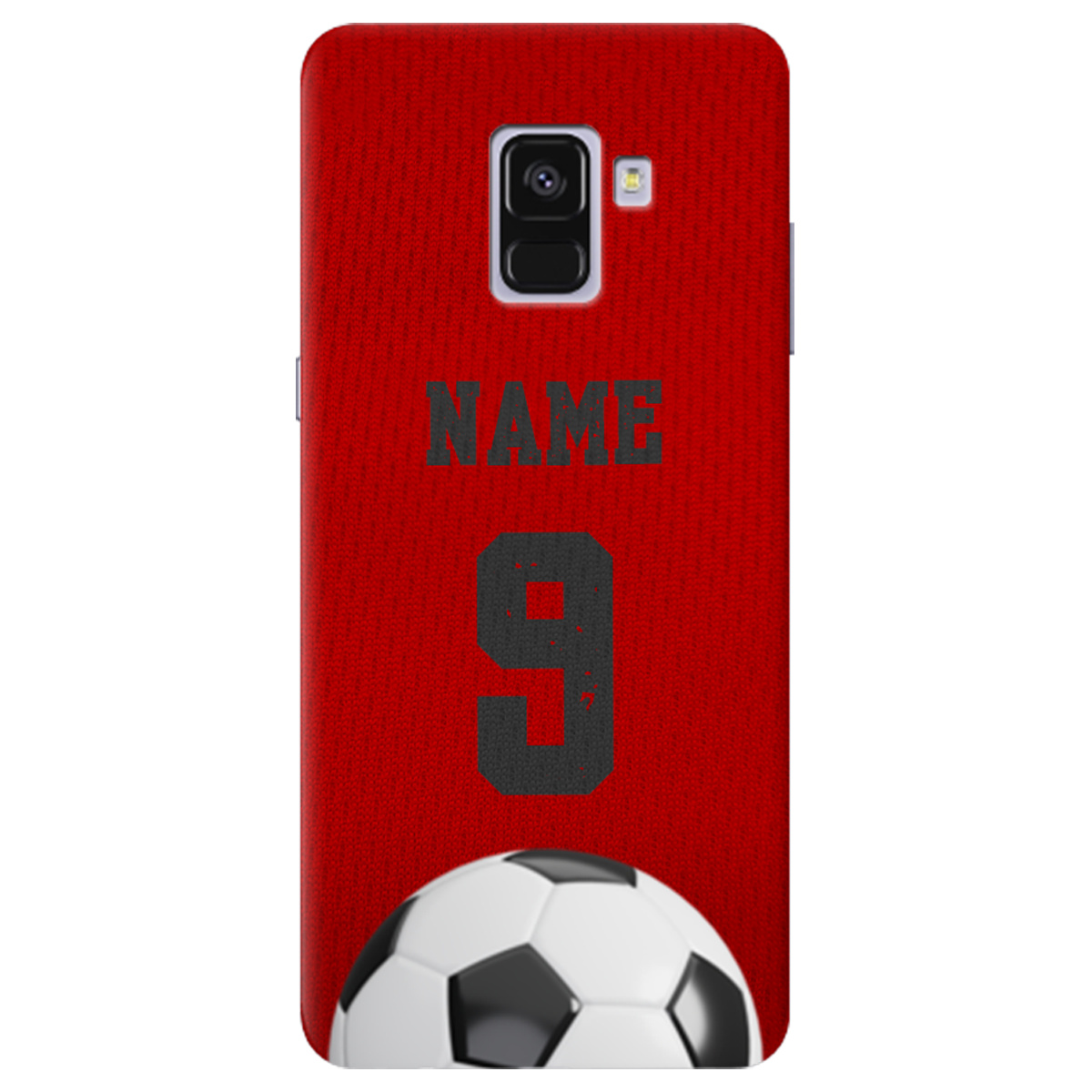 Чехол для Samsung Galaxy A8 2018 З вашим іменем та номером - фото 1 - Чехлы для телефонов