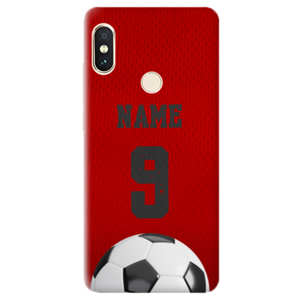 Чохол для Xiaomi Redmi Note 5 З вашим іменем та номером - фото 1 - Чохли для телефонів