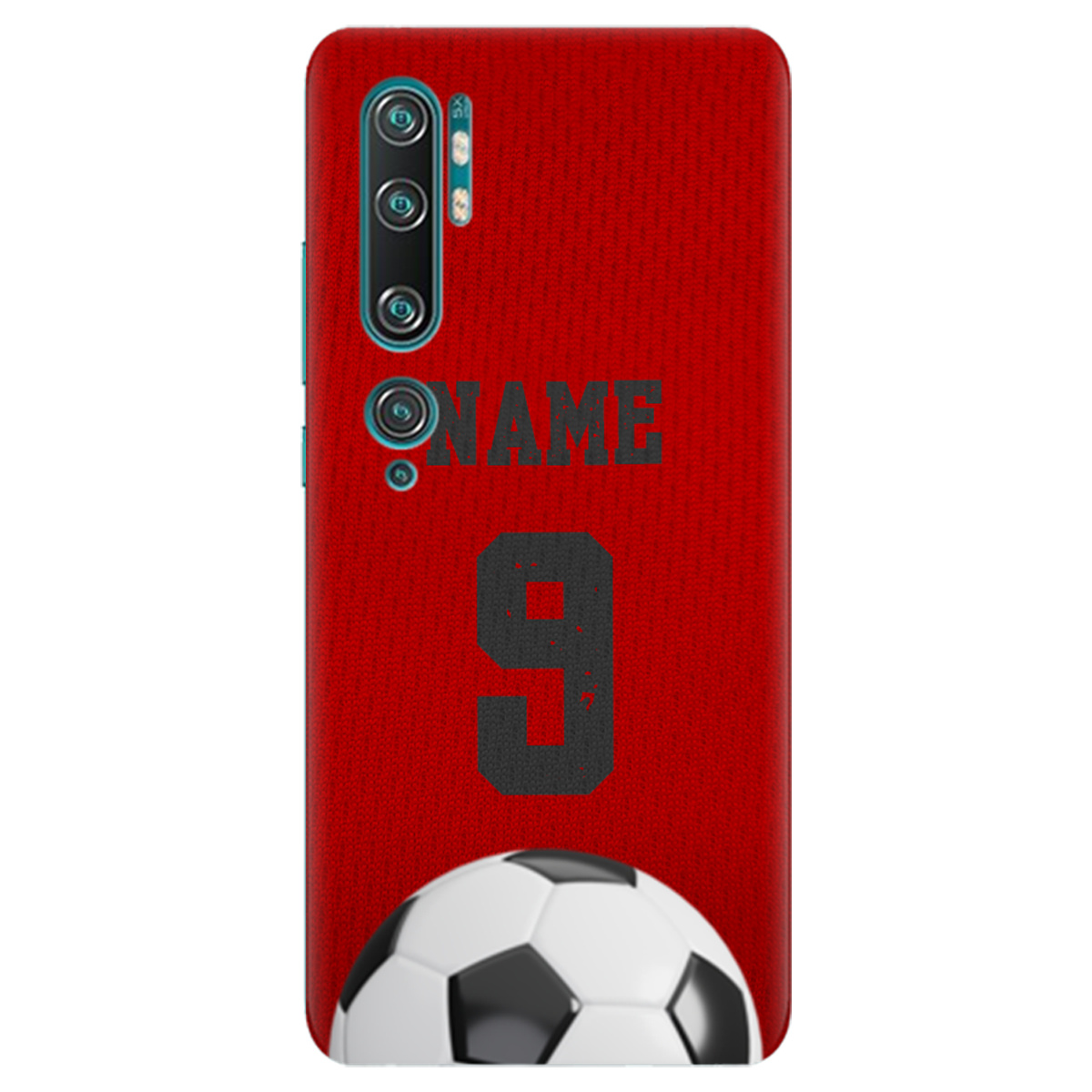 Чехол для Xiaomi Mi Note 10 З вашим іменем та номером - фото 1 - Чехлы для телефонов