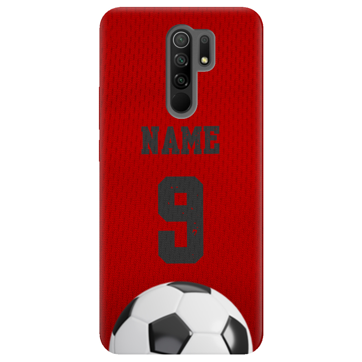 Чохол для Xiaomi Redmi 9 З вашим іменем та номером - фото 1 - Чохли для телефонів