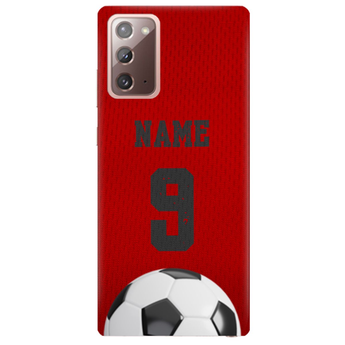 Чохол для Samsung Galaxy Note 20 З вашим іменем та номером - фото 1 - Чохли для телефонів