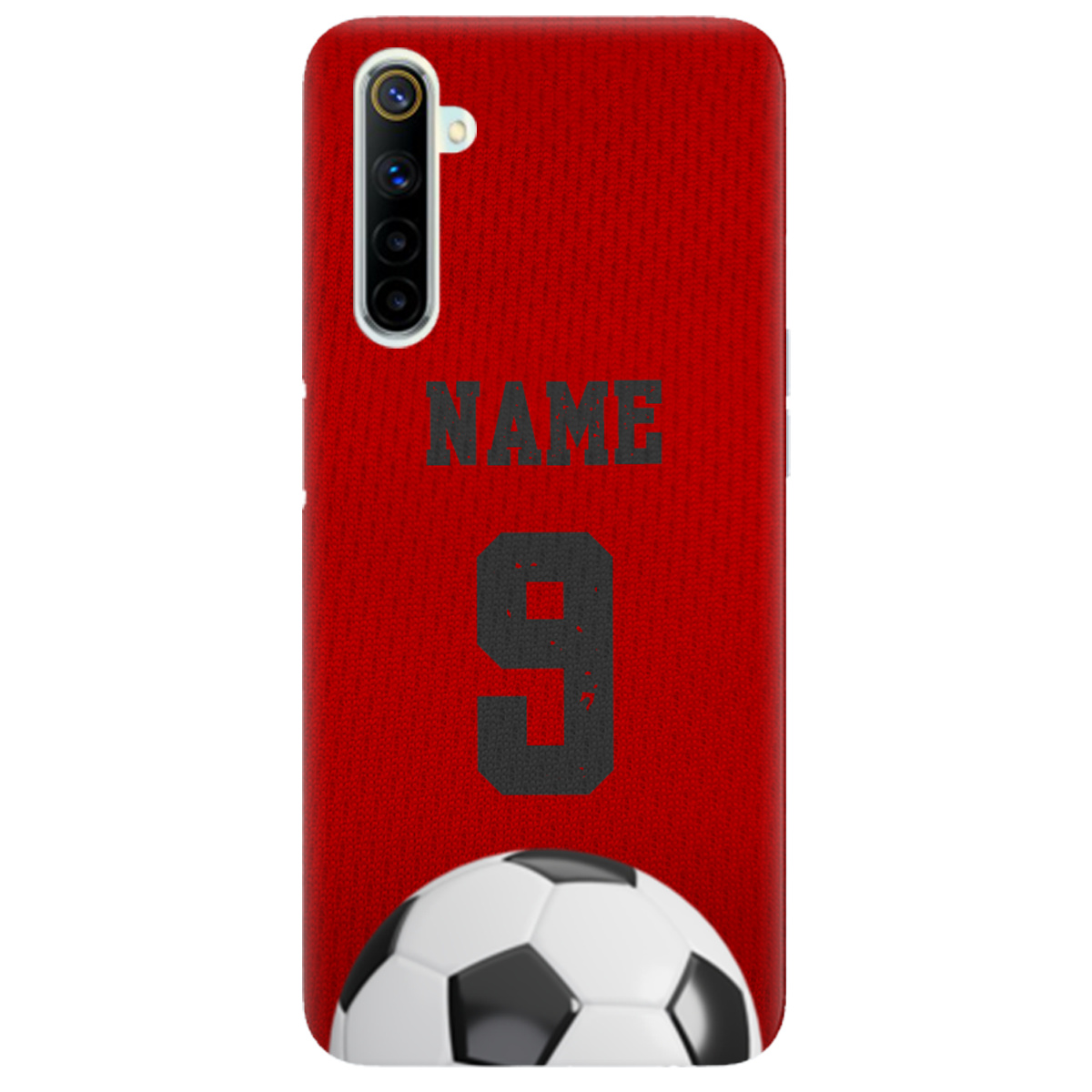 Чехол для Realme 6 З вашим іменем та номером - фото 1 Чехол для Realme 6 З вашим іменем та номером - фото 1 - Чехлы для телефонов