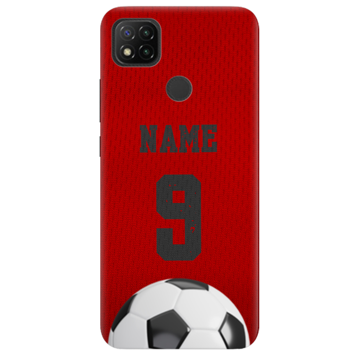 Чехол для Xiaomi Redmi 9C З вашим іменем та номером - фото 1 - Чехлы для телефонов