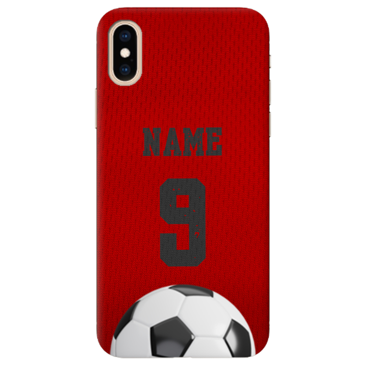 Чехол для Apple iPhone XS Max З вашим іменем та номером - фото 1 - Чехлы для телефонов