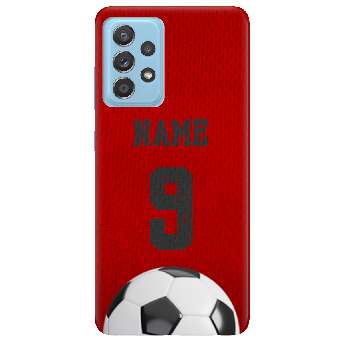 Чохол для Samsung Galaxy A52 З вашим іменем та номером - фото 1 - Чохли для телефонів