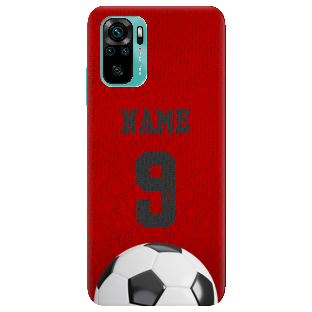 Чохол для Xiaomi Redmi Note 10 4G З вашим іменем та номером - фото 1 - Чохли для телефонів