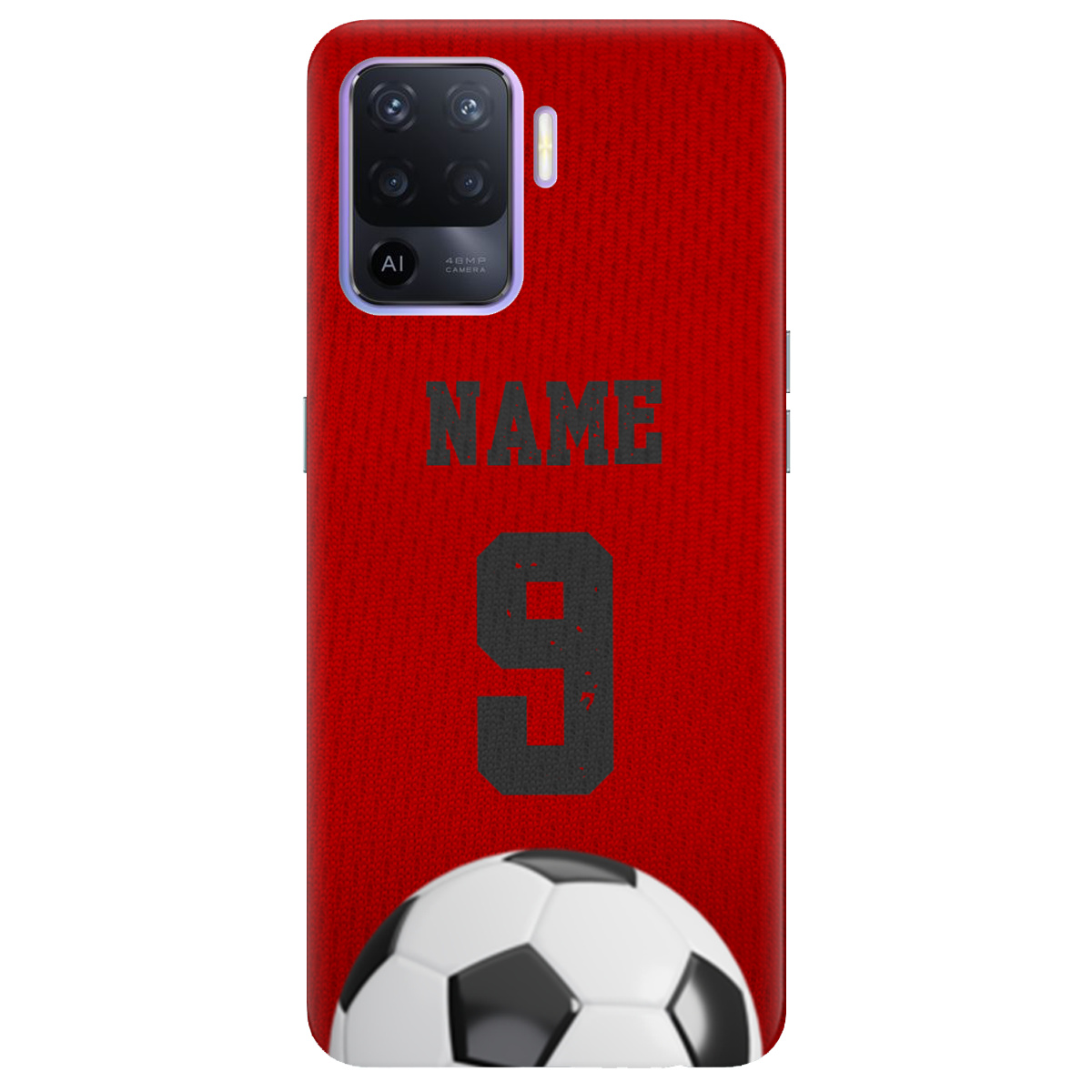 Чехол для Oppo Reno 5 Lite З вашим іменем та номером - фото 1 - Чехлы для телефонов