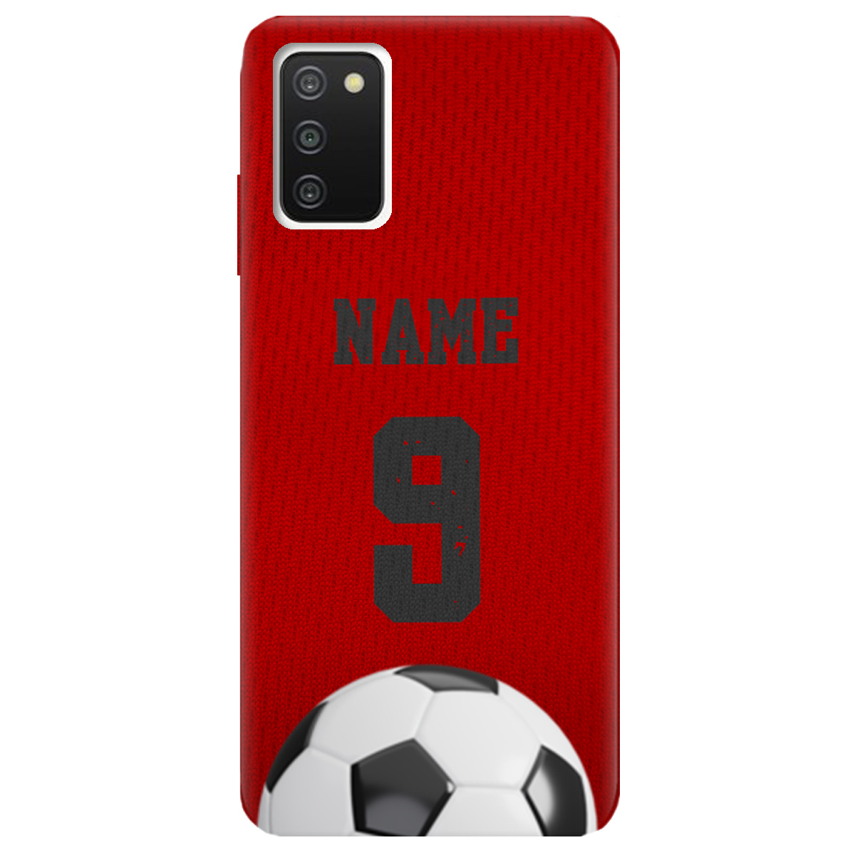 Чехол для Samsung Galaxy A03s З вашим іменем та номером - фото 1 - Чехлы для телефонов