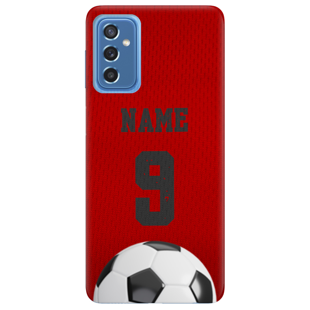 Чохол для Samsung Galaxy M52 З вашим іменем та номером - фото 1 - Чохли для телефонів