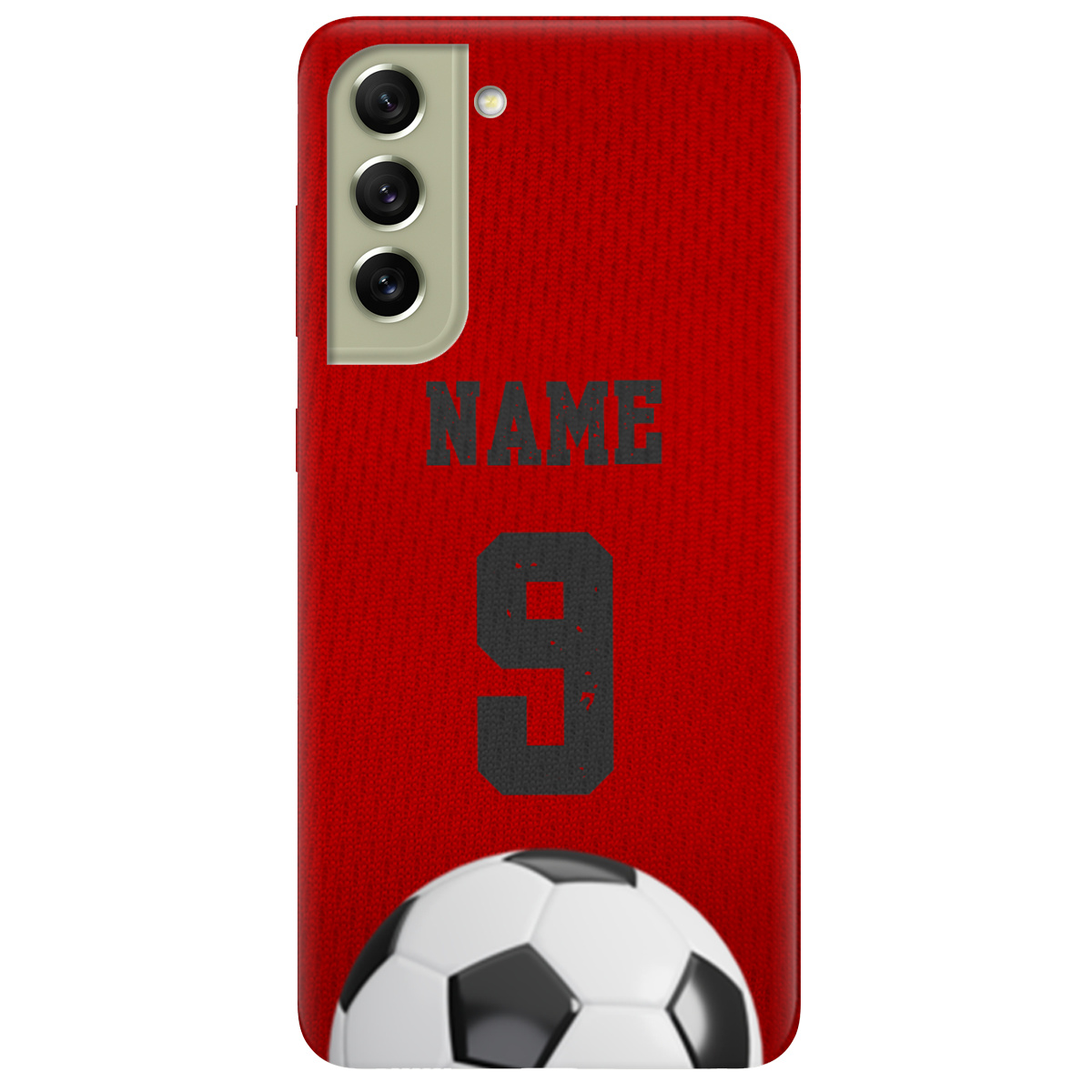 Чохол для Samsung Galaxy S21 FE З вашим іменем та номером - фото 1 - Чохли для телефонів