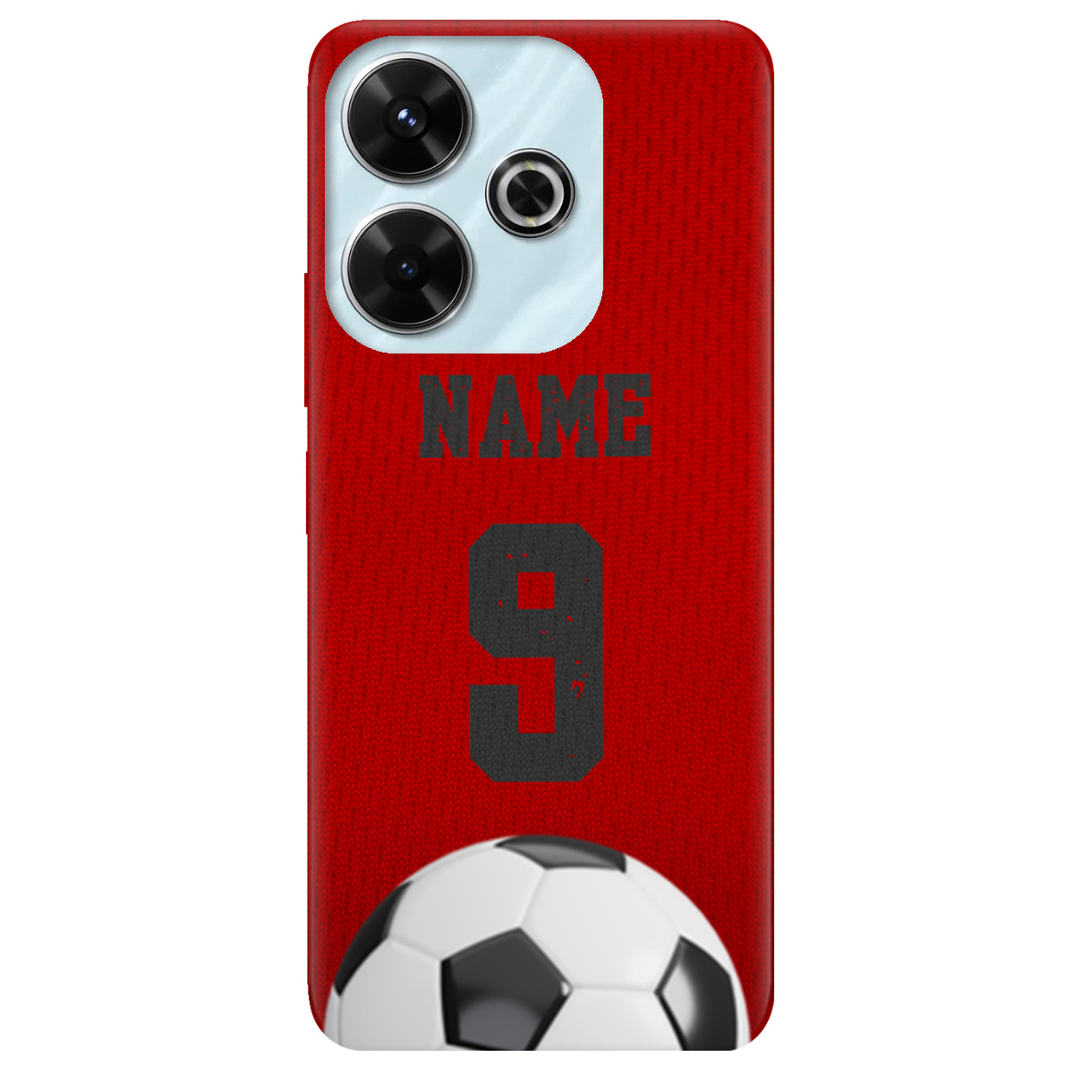 Чехол для Xiaomi Poco M6 4G З вашим іменем та номером - фото 1 - Чехлы для телефонов